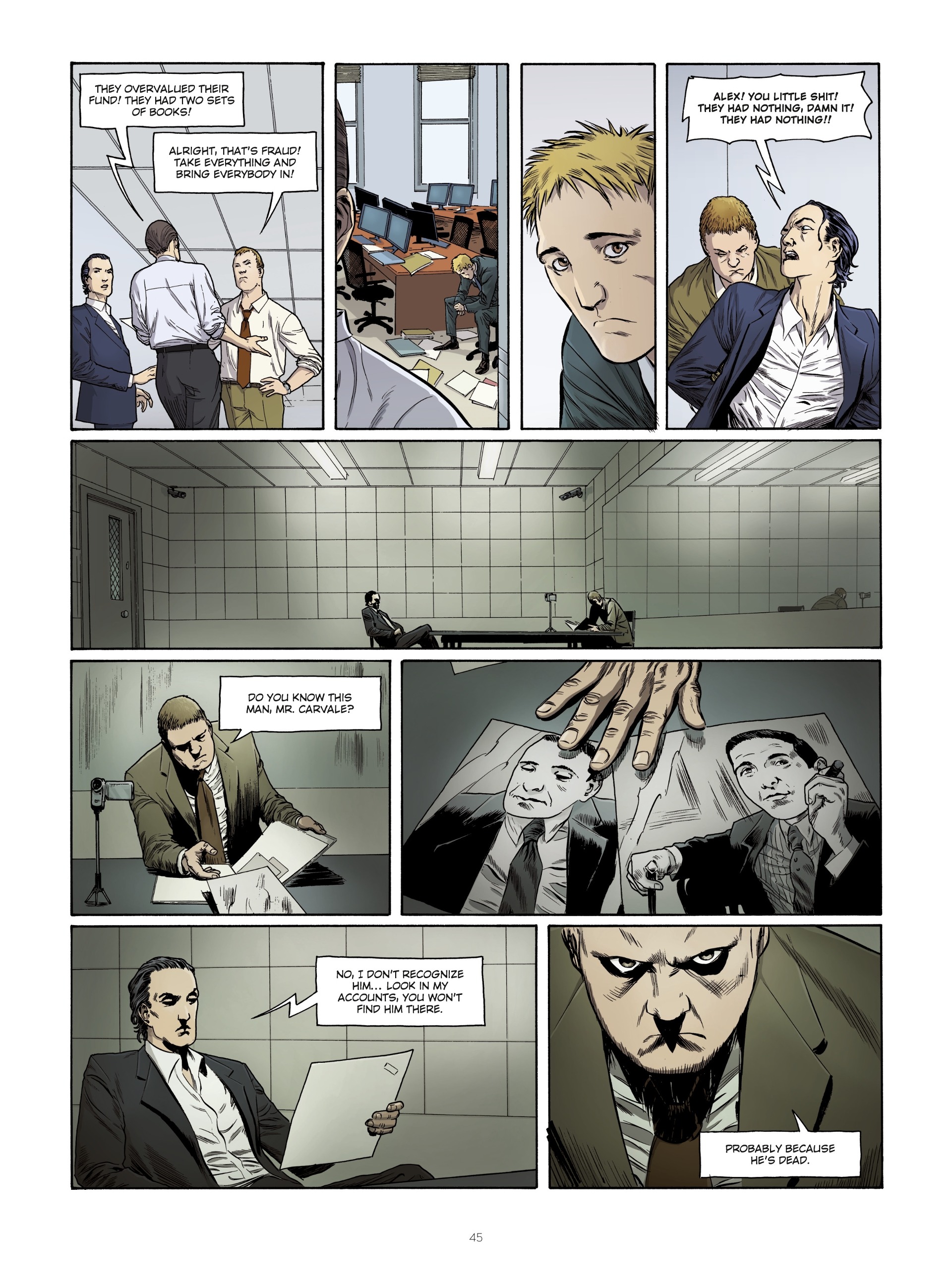 Read online Hedge Fund comic -  Issue #2 - 45