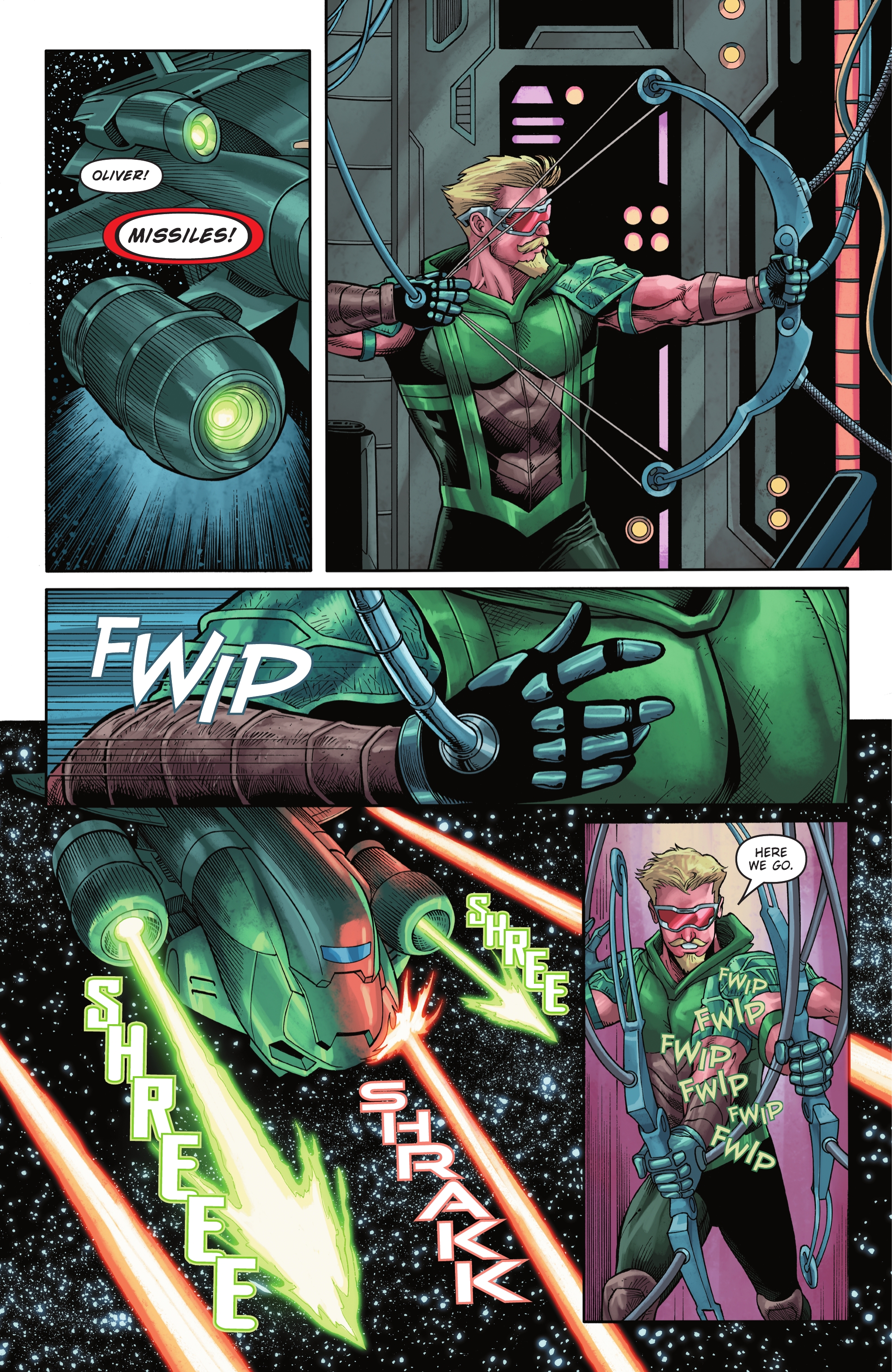 Read online Aquaman/Green Arrow - Deep Target comic -  Issue #7 - 15