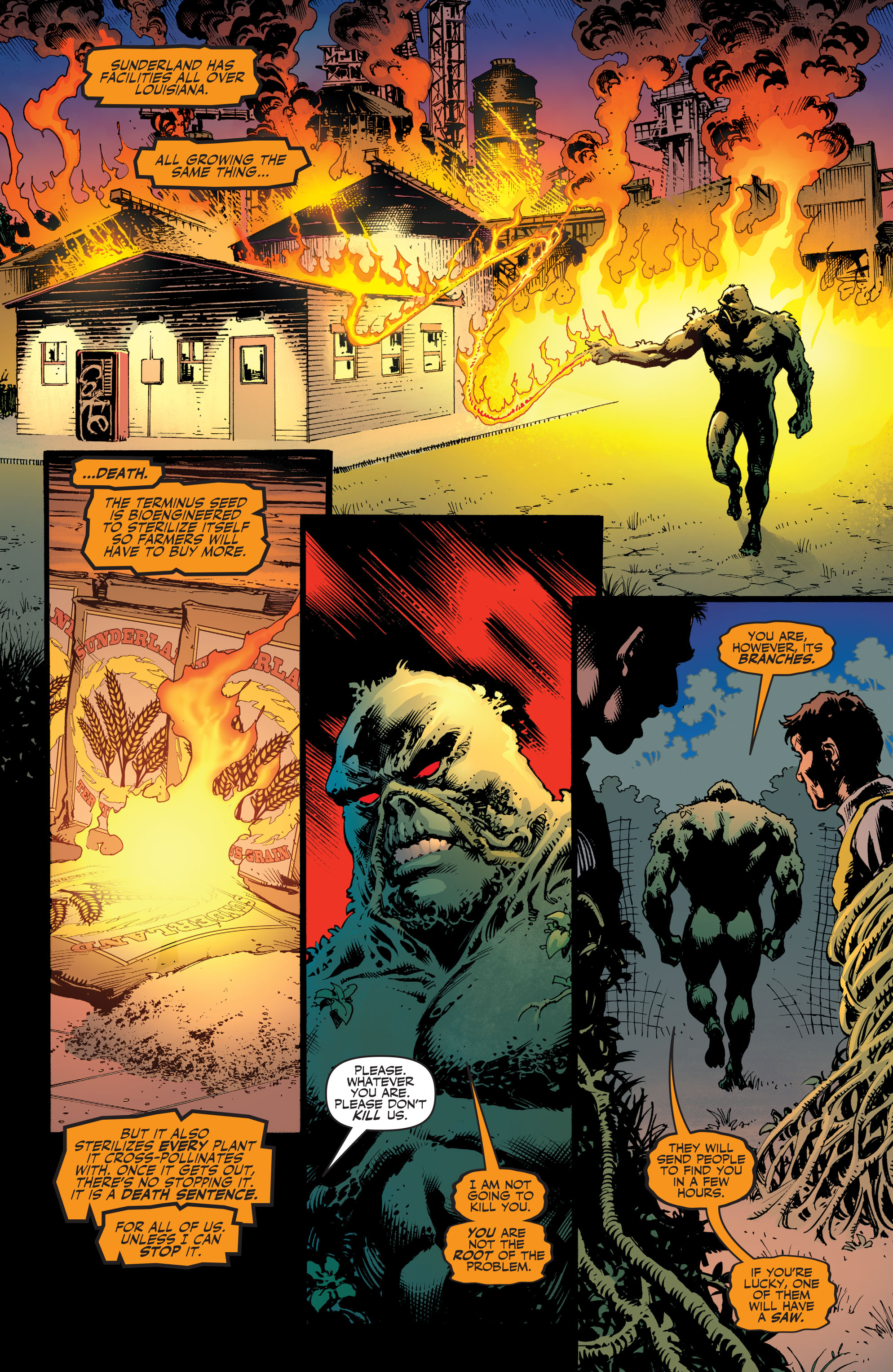 Read online Swamp Thing: New Roots comic -  Issue #1 - 6