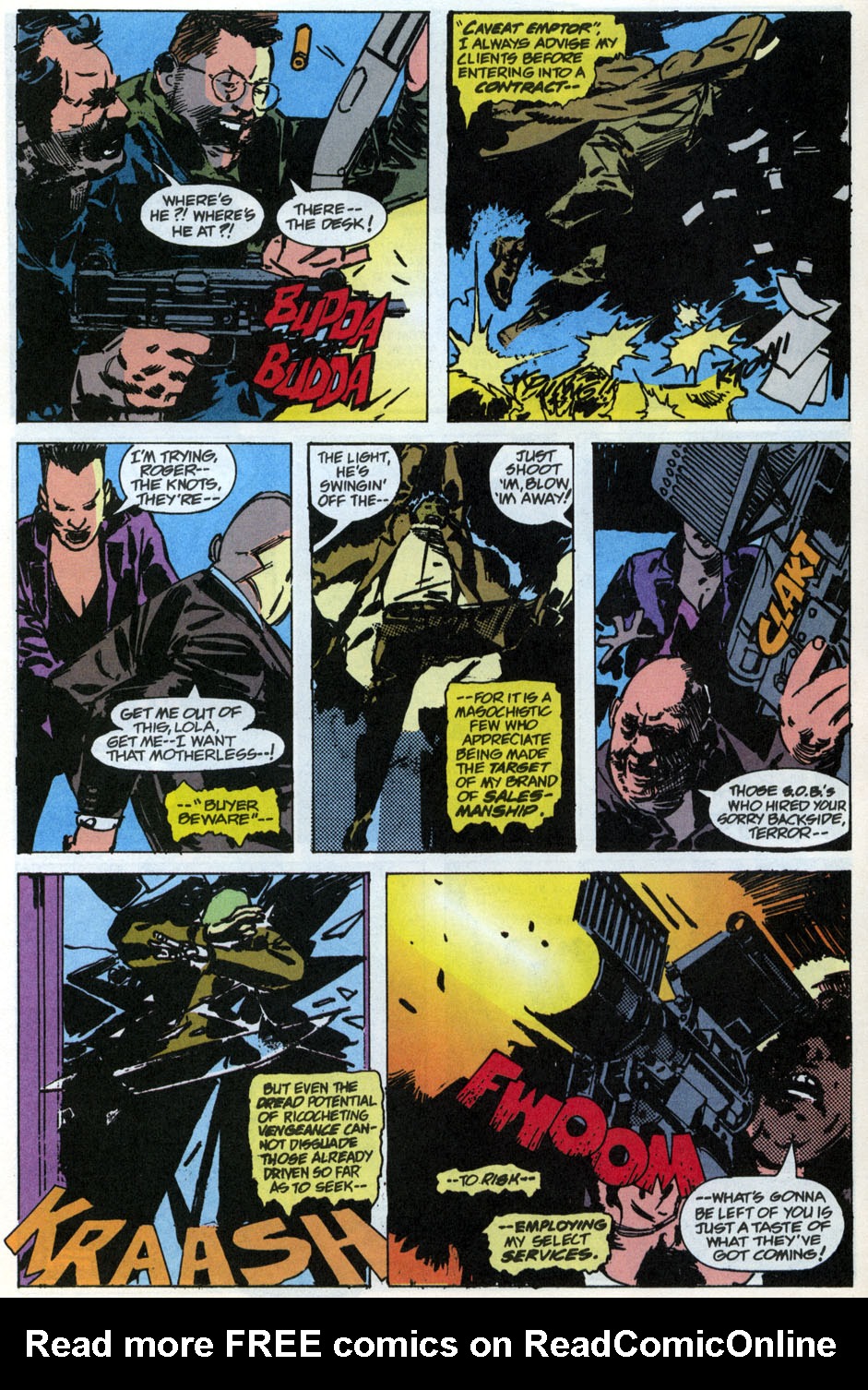 Read online Terror Inc. (1992) comic -  Issue #1 - 5
