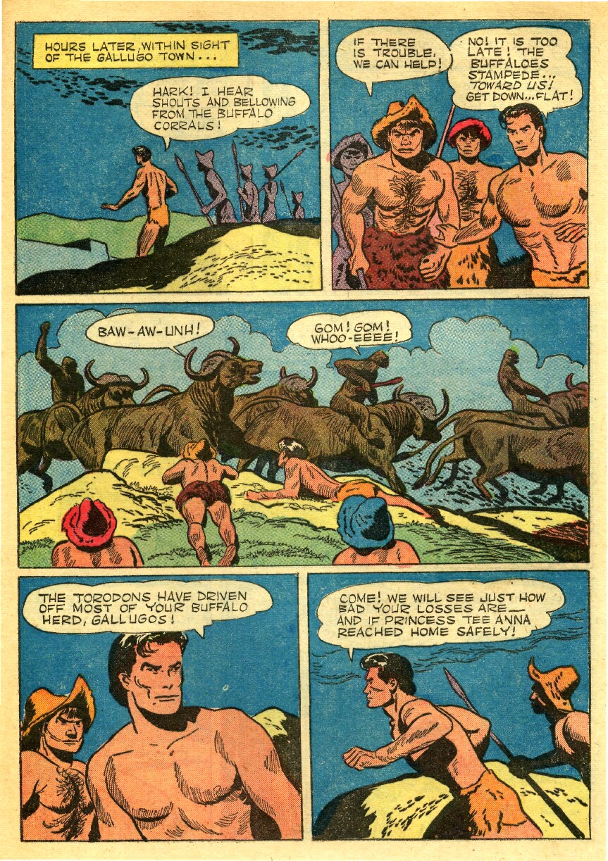 Read online Tarzan (1948) comic -  Issue #56 - 37