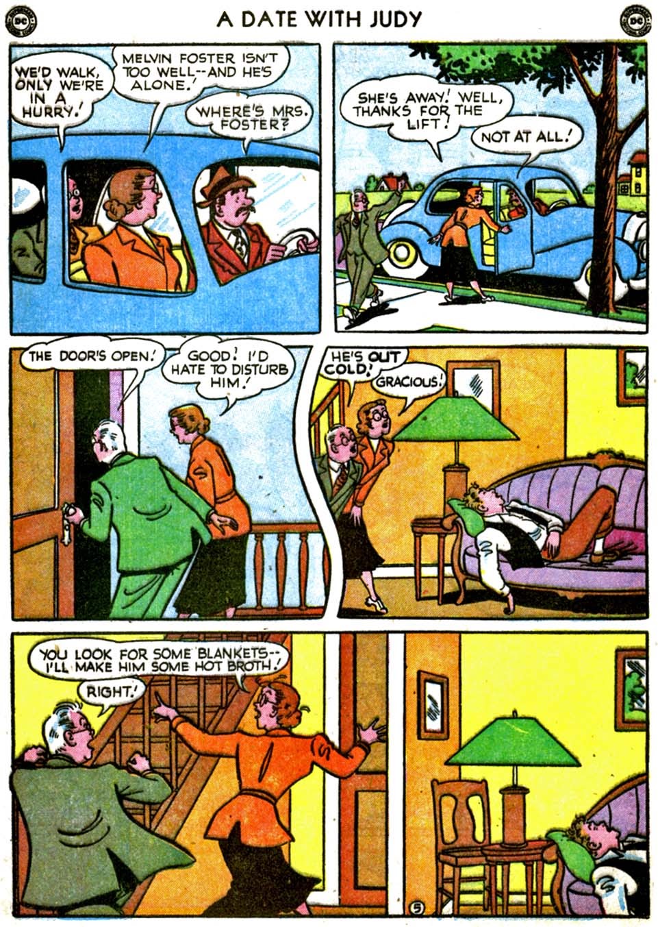 Read online A Date with Judy comic -  Issue #18 - 7