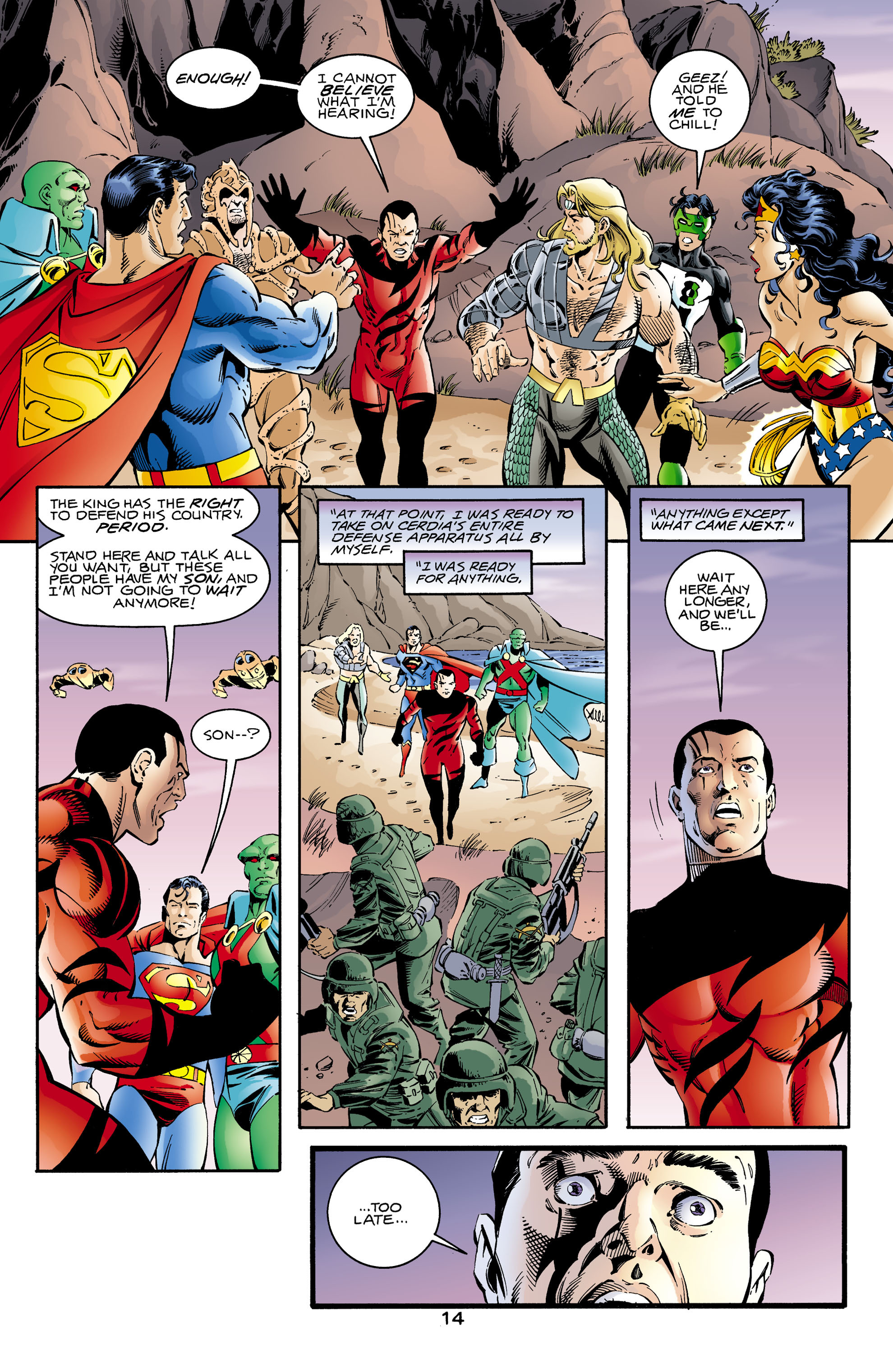 Read online Aquaman (1994) comic -  Issue #66 - 14