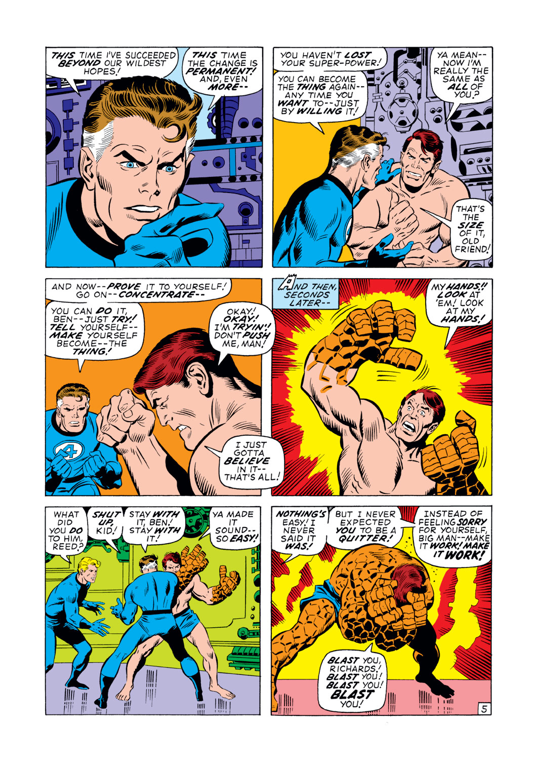 Read online Fantastic Four (1961) comic -  Issue #107 - 6