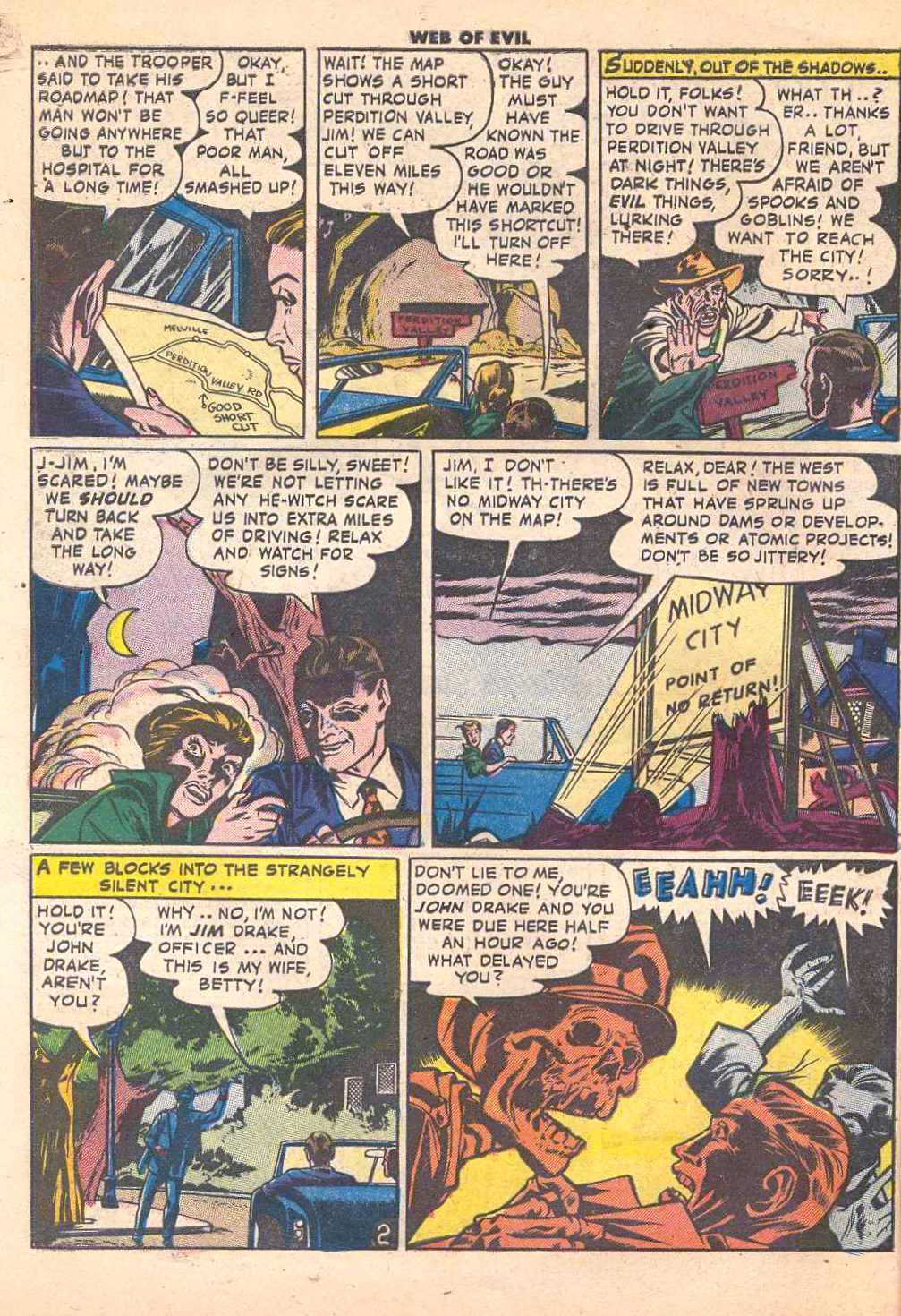 Read online Web of Evil comic -  Issue #8 - 28