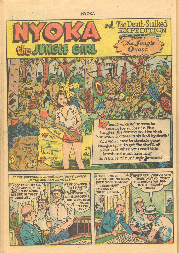 Read online Nyoka the Jungle Girl (1945) comic -  Issue #27 - 34
