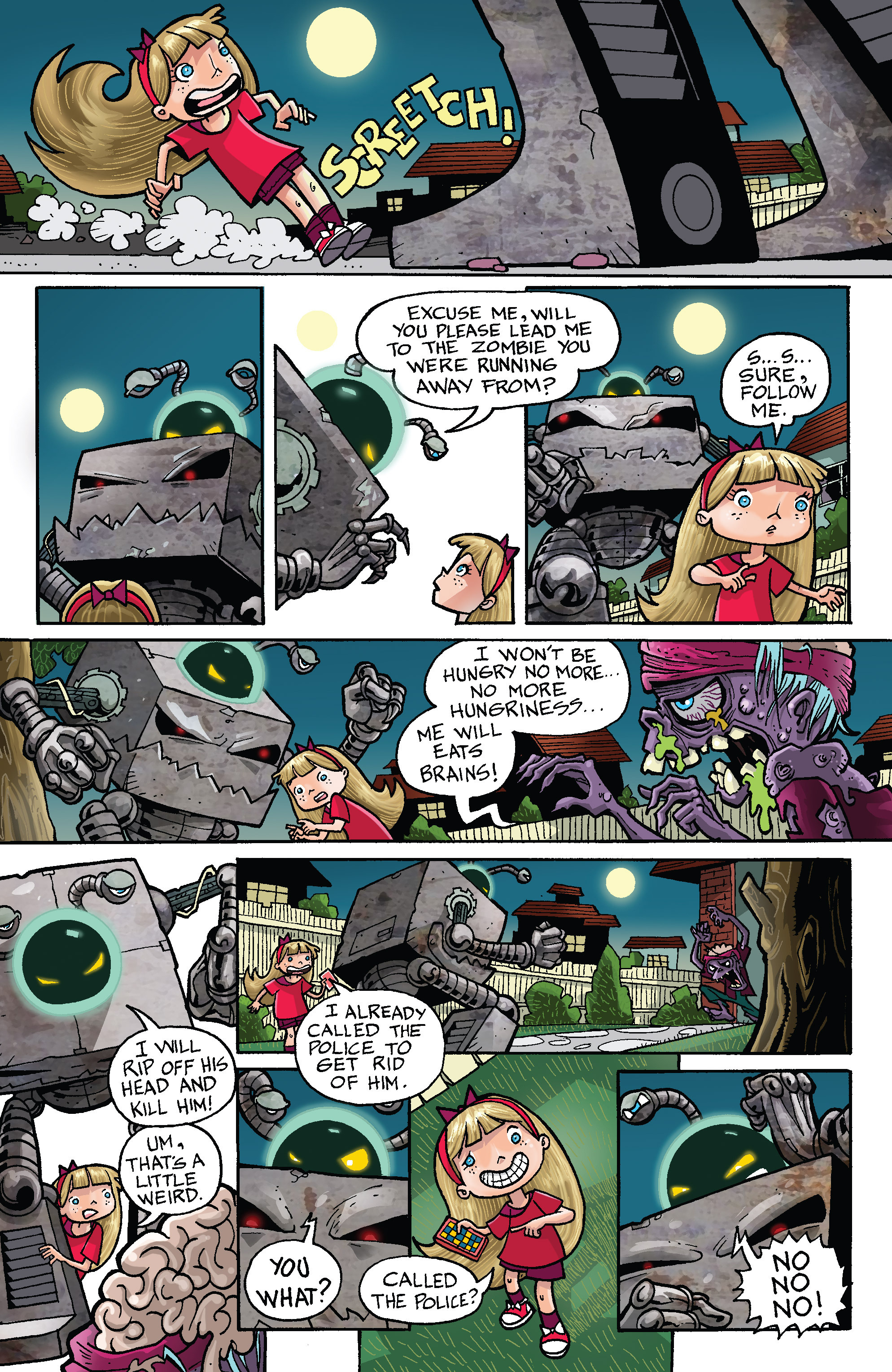 Read online Zombies vs Robots (2015) comic -  Issue #10 - 29