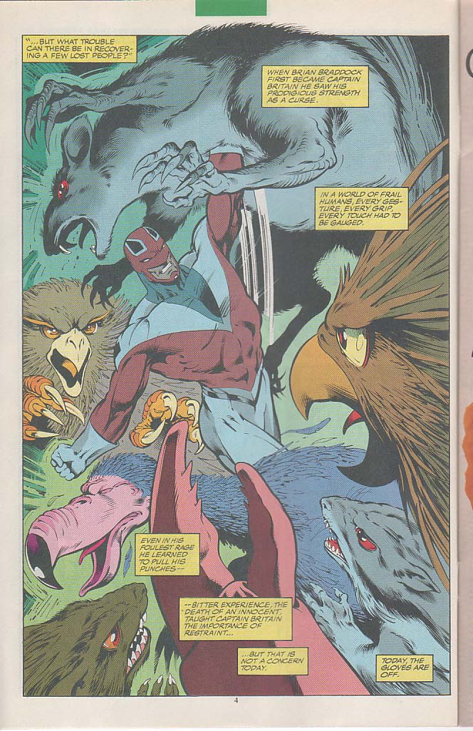 Read online Excalibur (1988) comic -  Issue #54 - 5