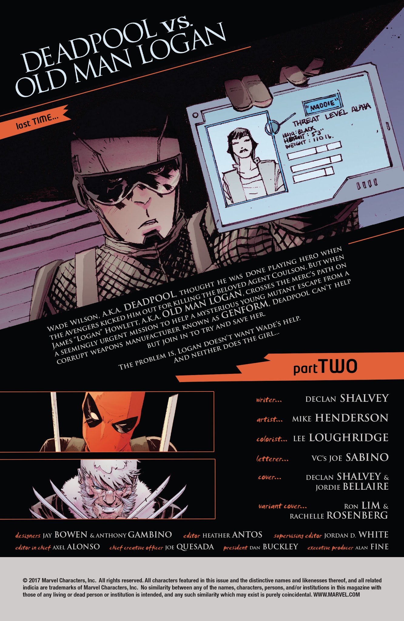 Read online Deadpool vs. Old Man Logan comic -  Issue #2 - 2