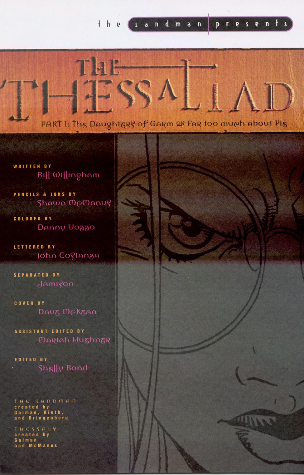 Read online The Sandman Presents: The Thessaliad comic -  Issue #1 - 2