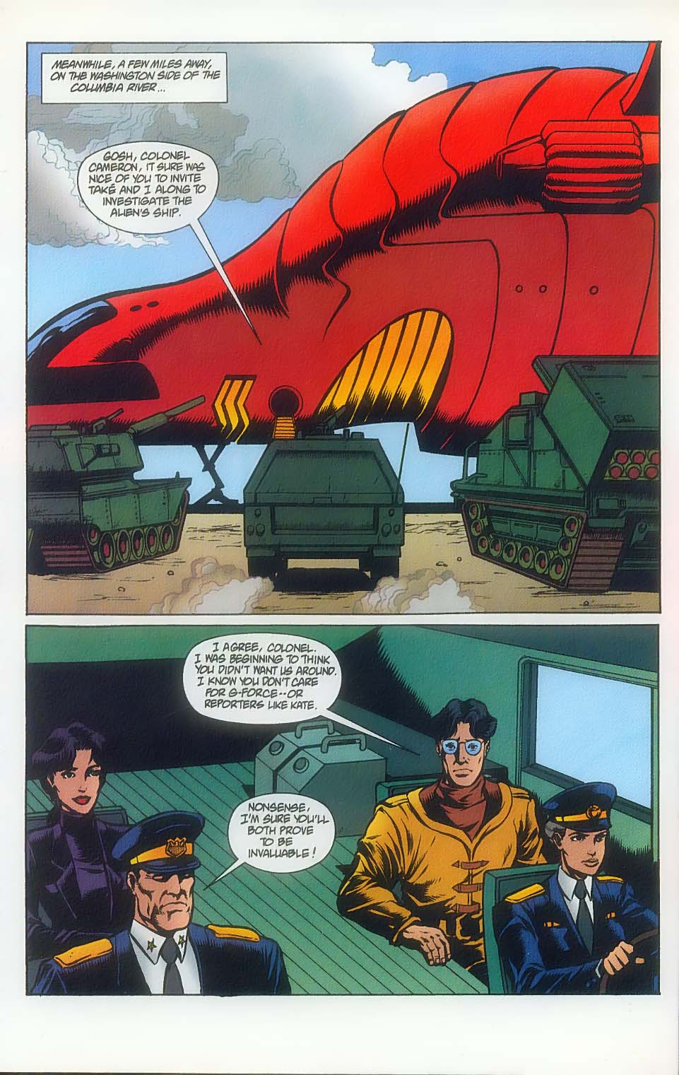 Read online Godzilla (1995) comic -  Issue #7 - 7