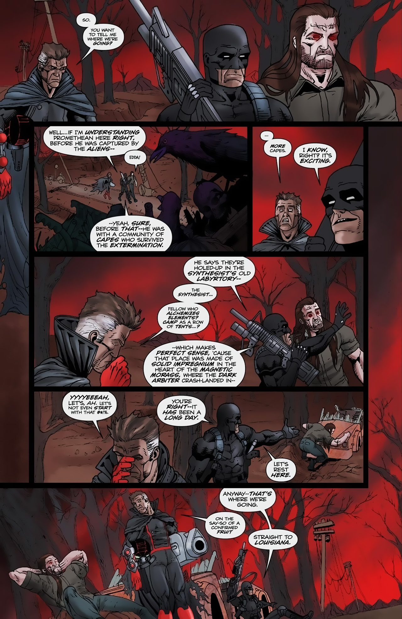 Read online Extermination comic -  Issue #3 - 17