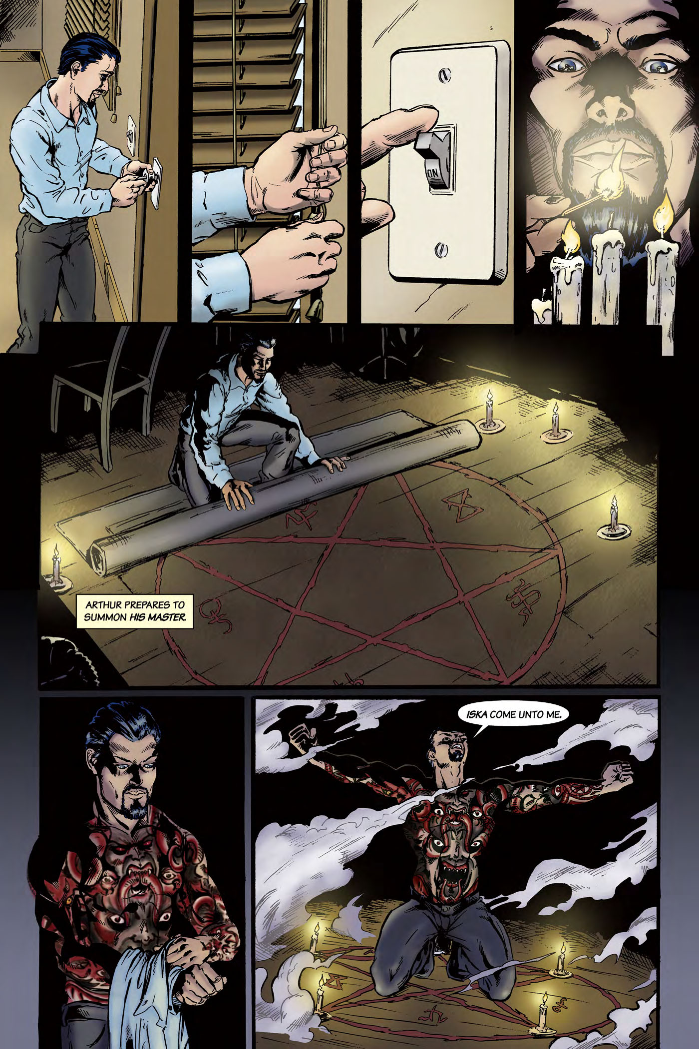 Read online Kung Fu Satanist comic -  Issue #1 - 12