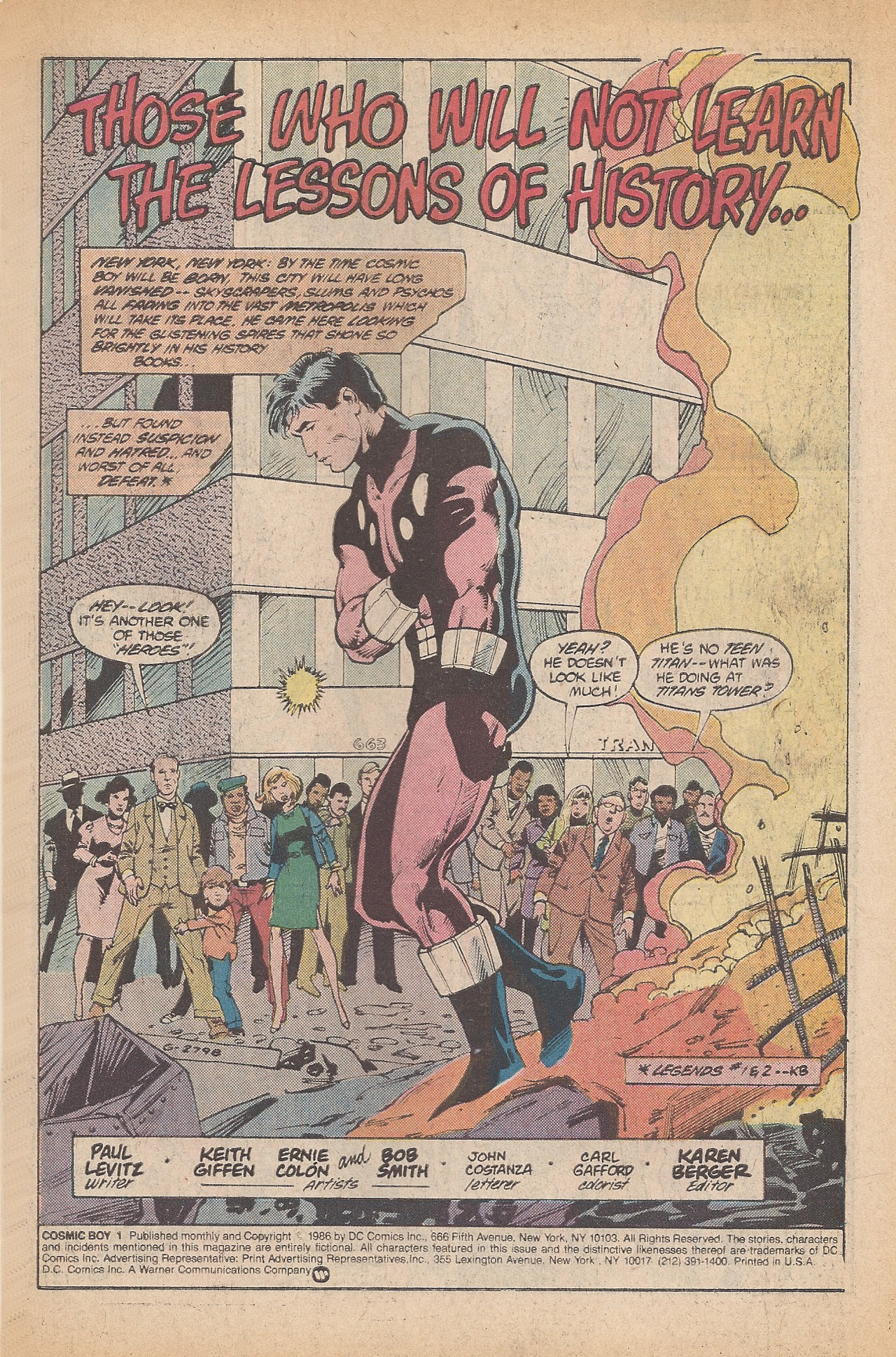 Read online Cosmic Boy comic -  Issue #1 - 3