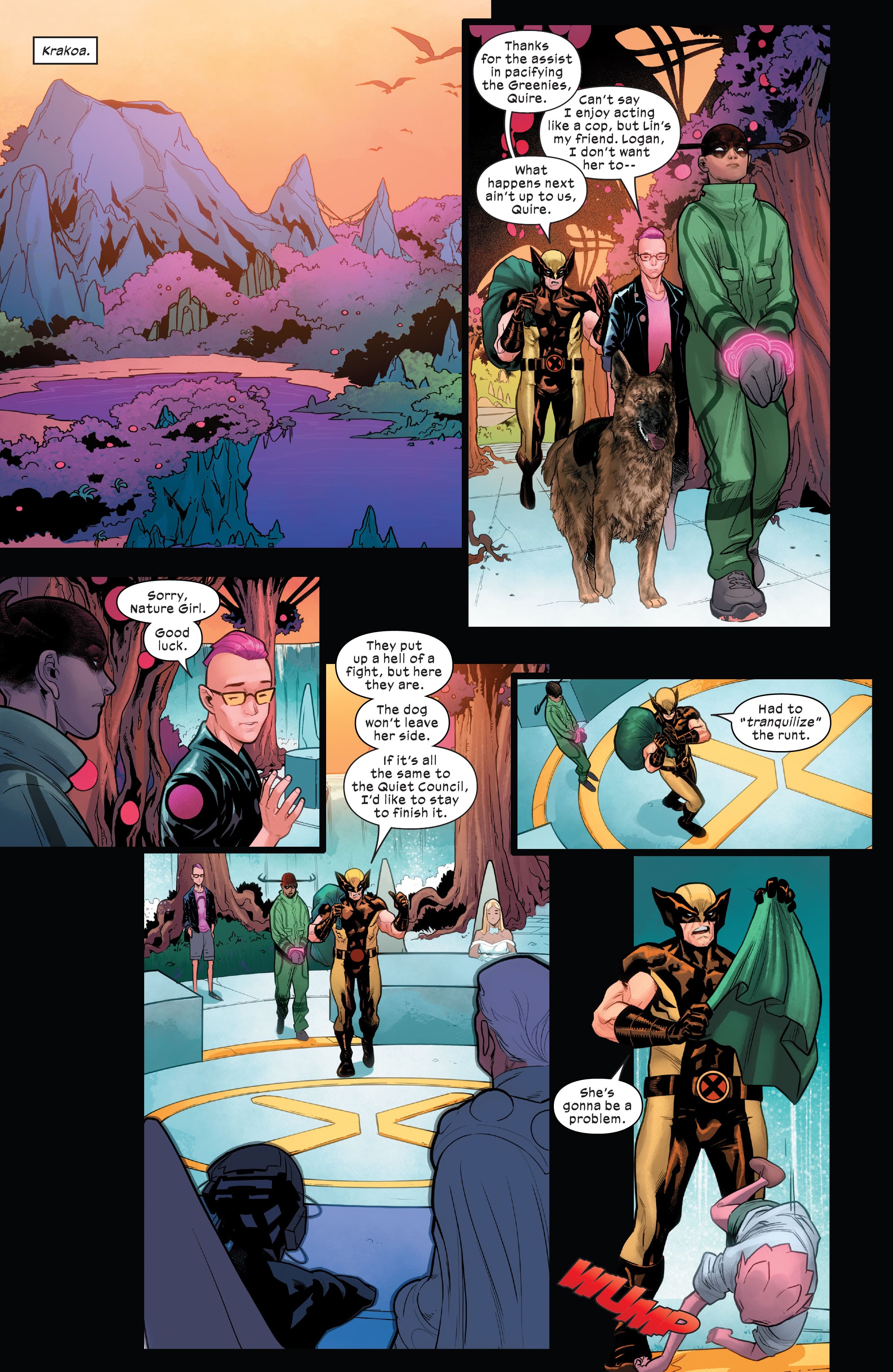 Read online X-Men Unlimited: X-Men Green comic -  Issue #2 - 34