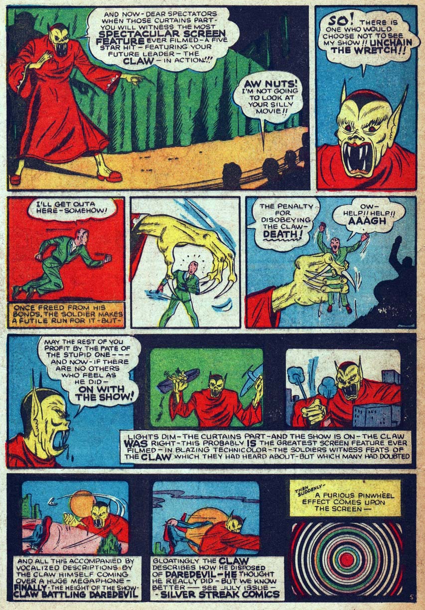 Read online Daredevil (1941) comic -  Issue #2 - 62
