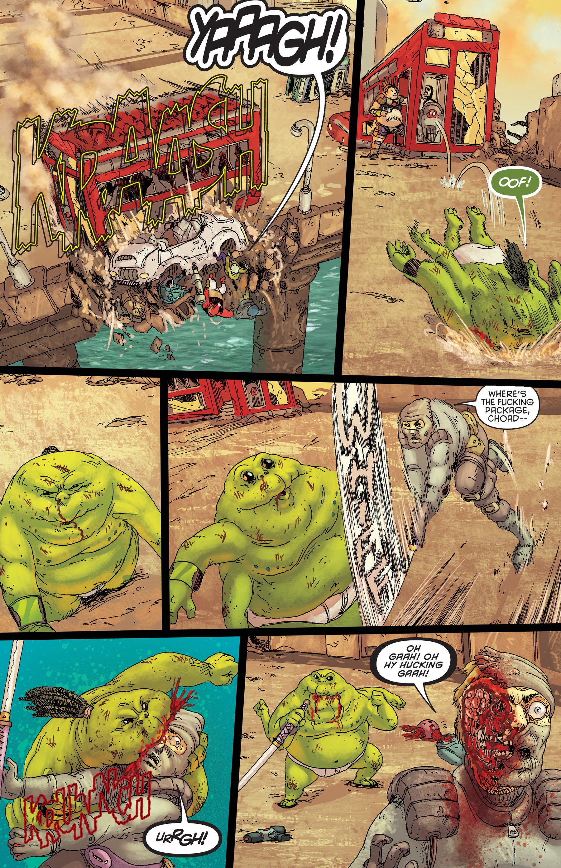 Read online Space Bastards: Special Delivery comic -  Issue # TPB - 29