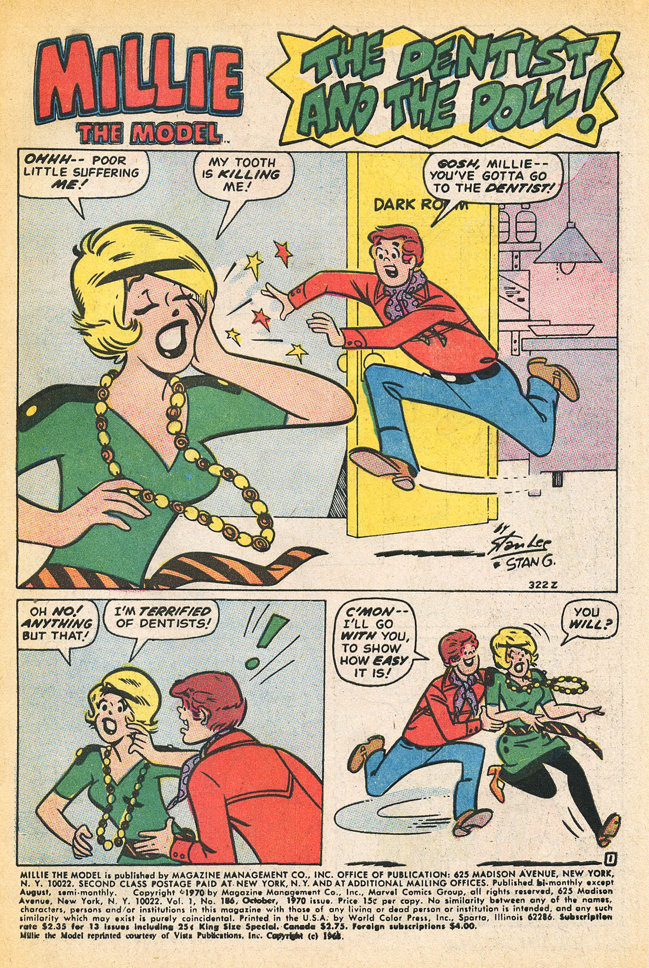 Read online Millie the Model comic -  Issue #186 - 3