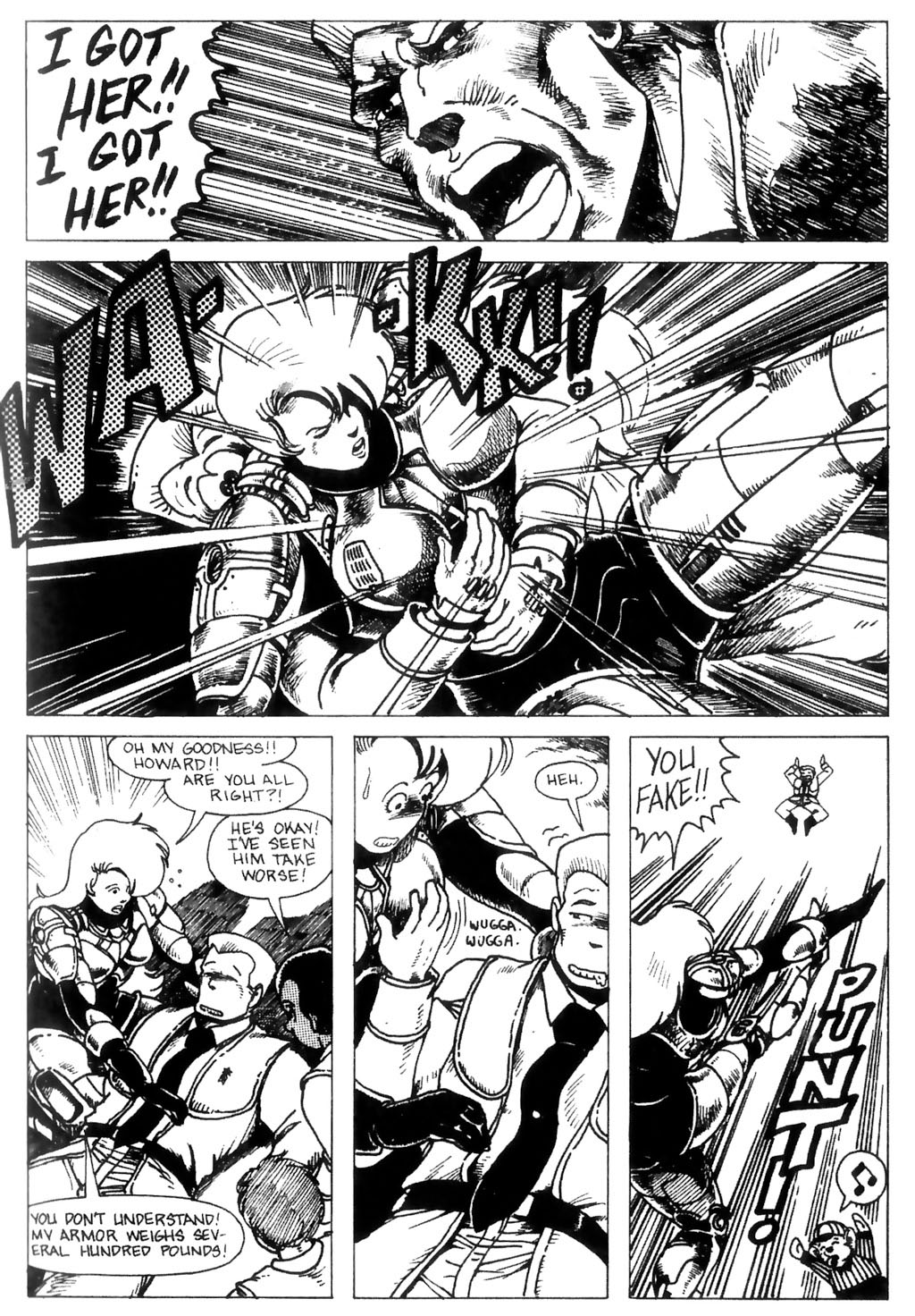 Read online Ninja High School (1986) comic -  Issue #7 - 17