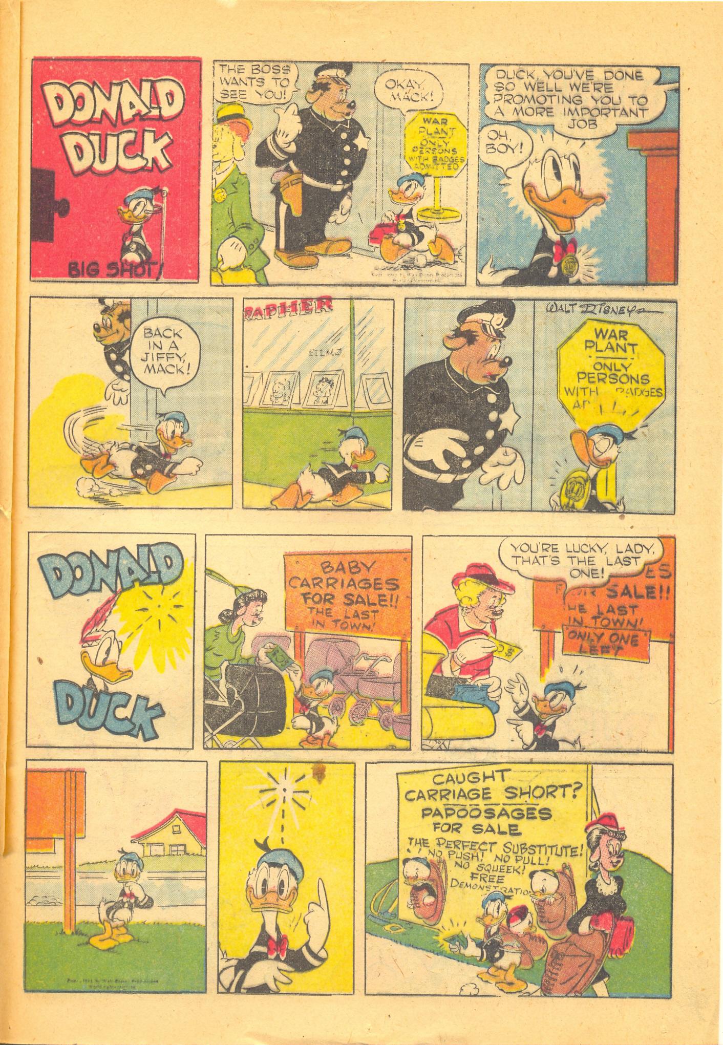Read online Walt Disney's Comics and Stories comic -  Issue #42 - 43