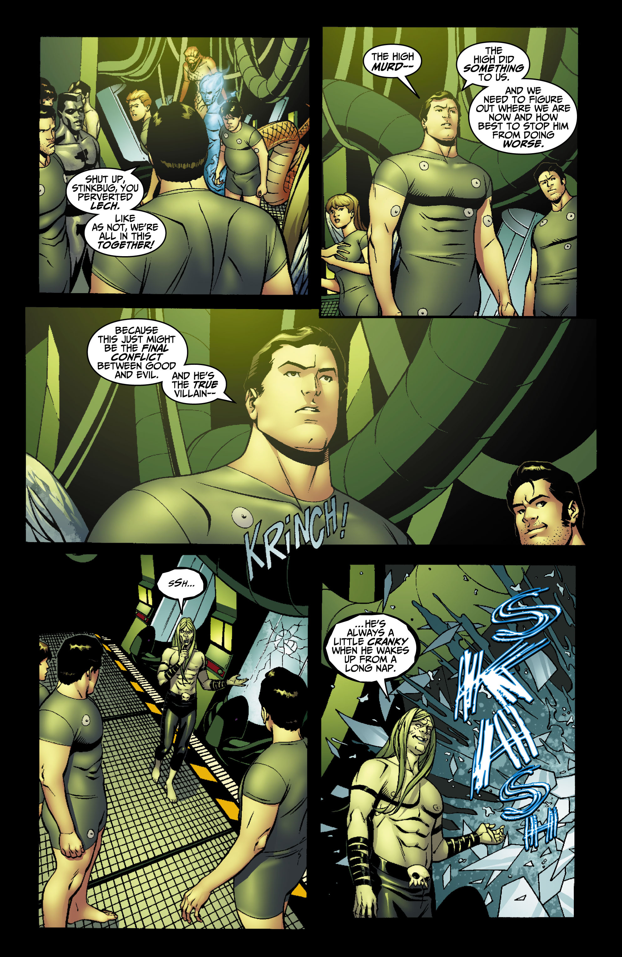 Read online Number of the Beast comic -  Issue #6 - 10