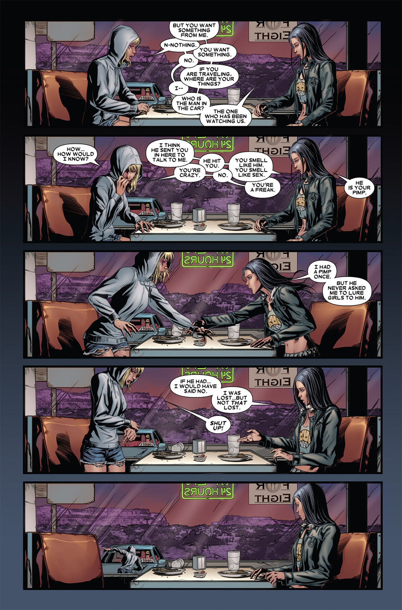 Read online X-23 (2010) comic -  Issue #4 - 8