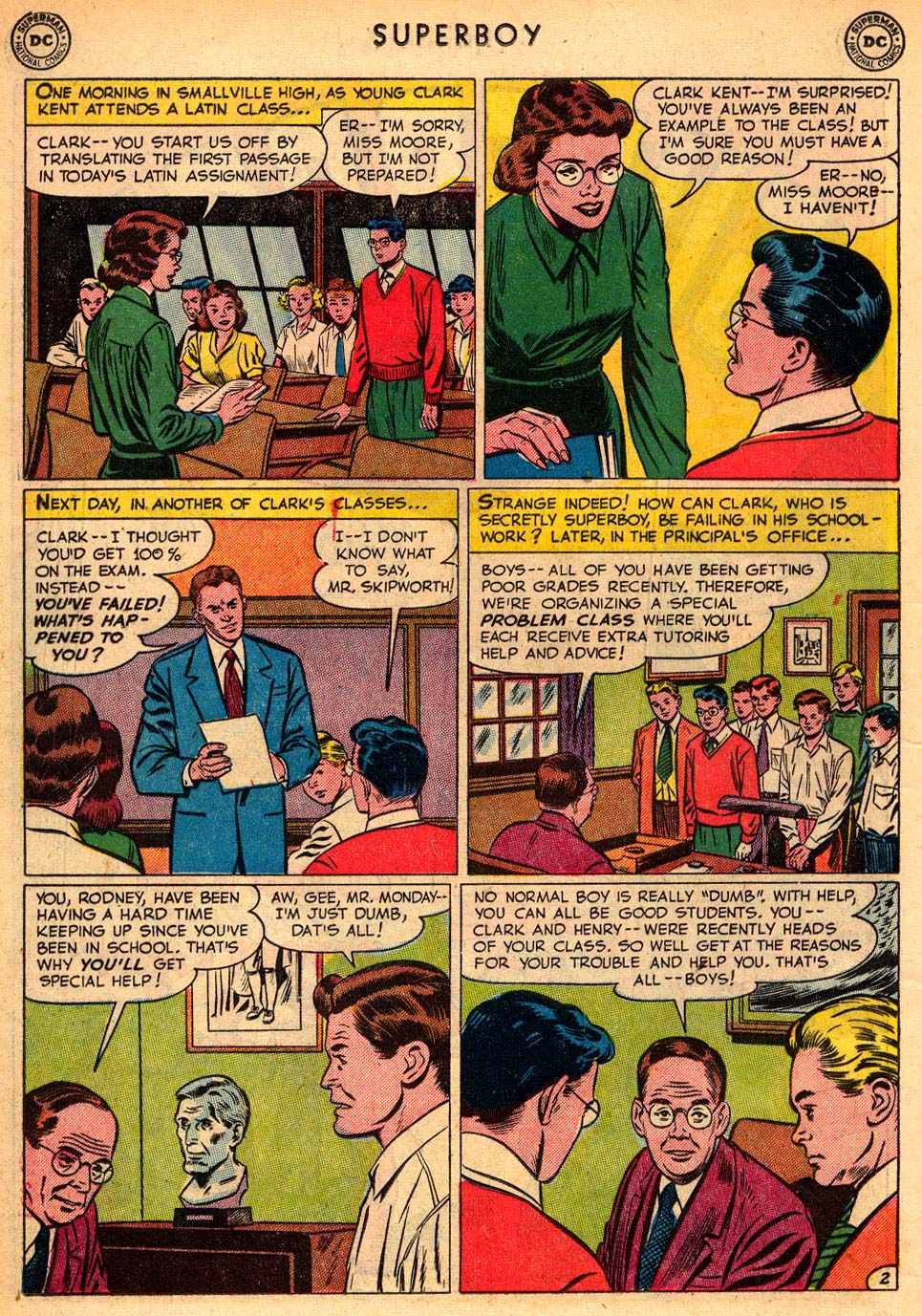 Read online Superboy (1949) comic -  Issue #15 - 16