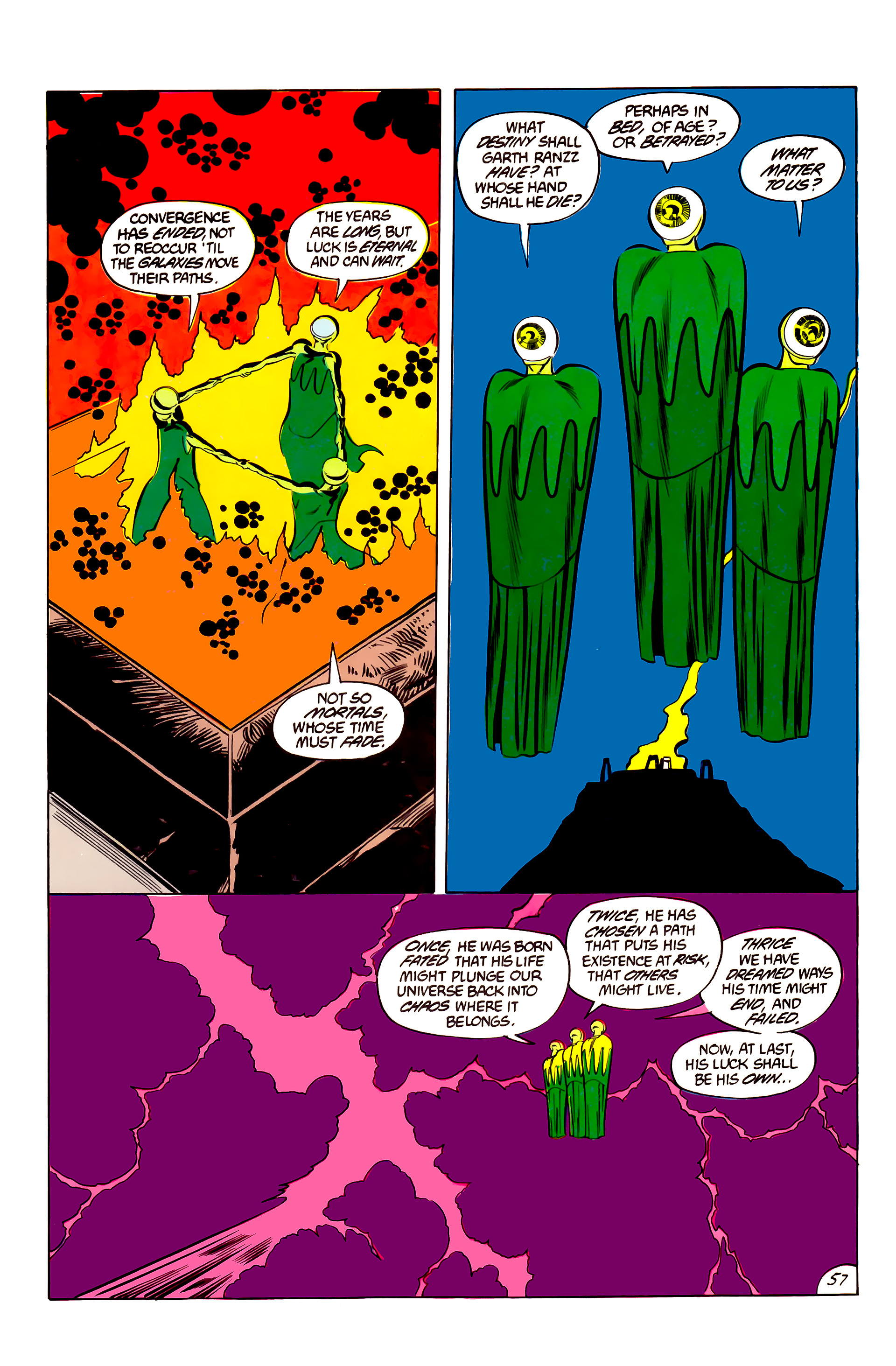 Read online Legion of Super-Heroes (1984) comic -  Issue #45 - 57
