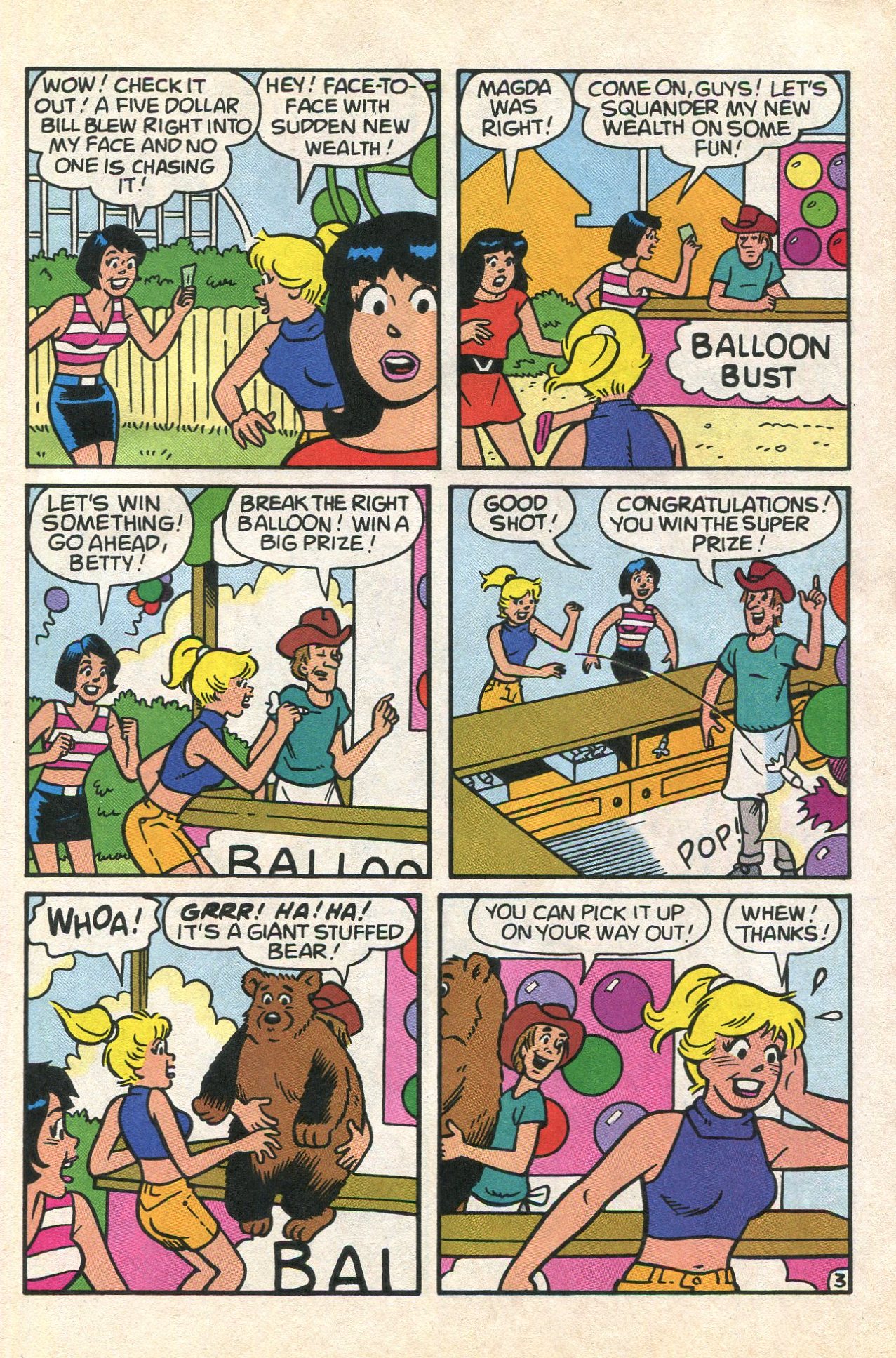 Read online Betty And Veronica: Summer Fun (1994) comic -  Issue #6 - 27