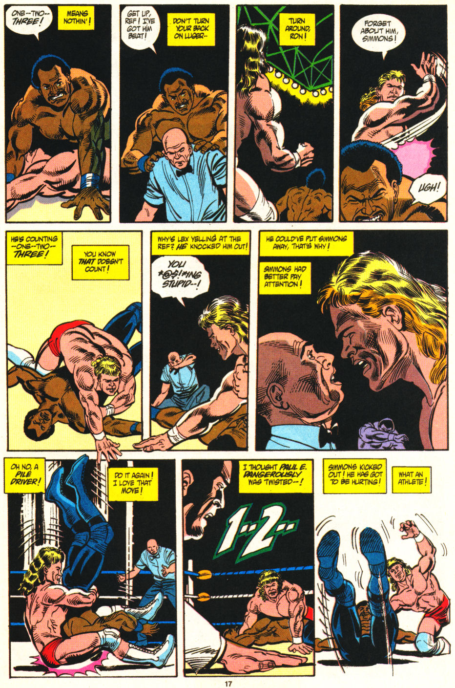 Read online WCW World Championship Wrestling comic -  Issue #2 - 15