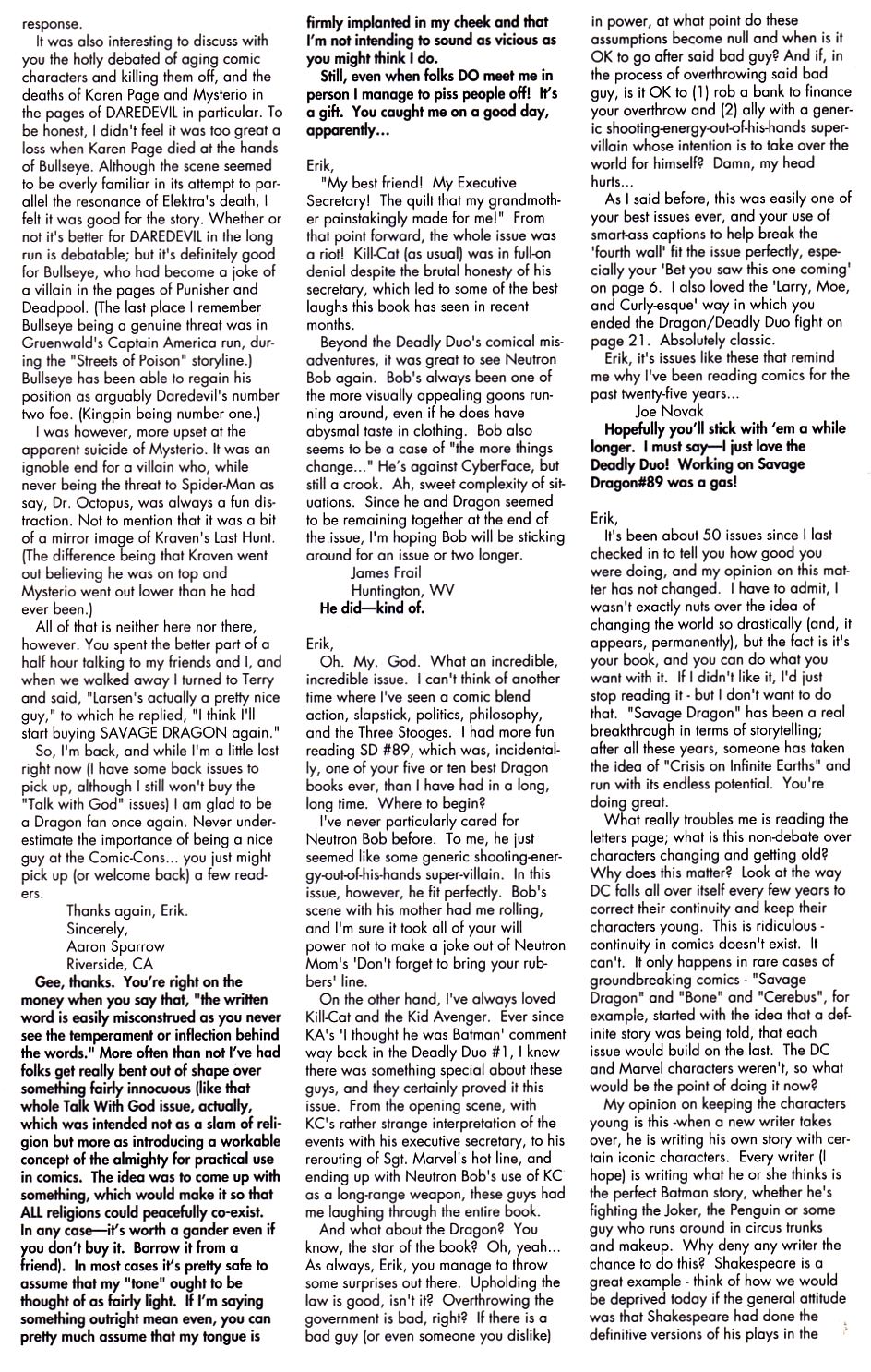 Read online The Savage Dragon (1993) comic -  Issue #91 - 26