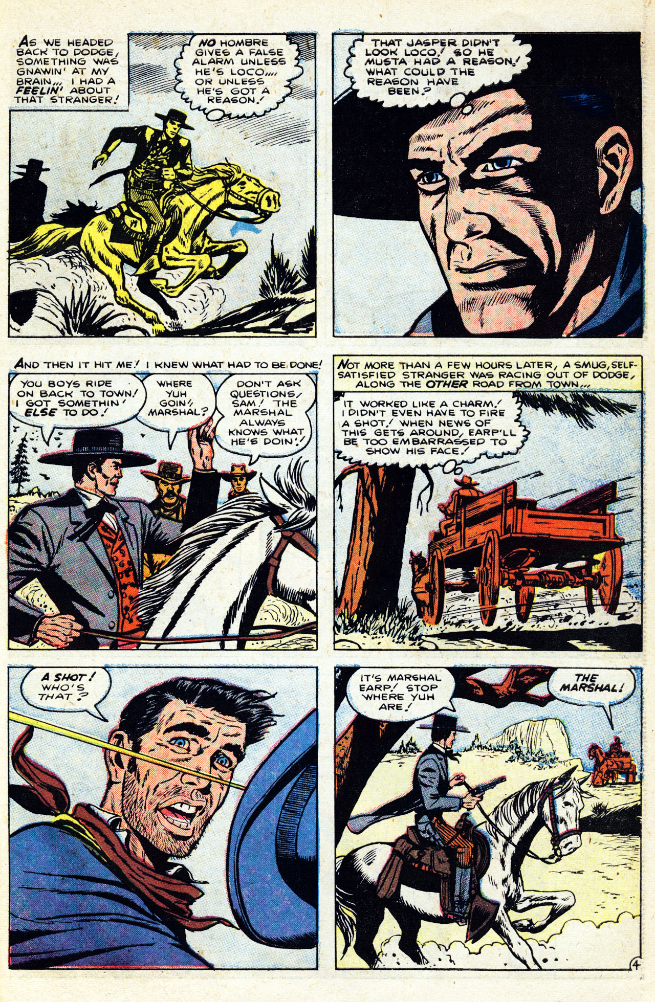 Read online Gunsmoke Western comic -  Issue #46 - 31