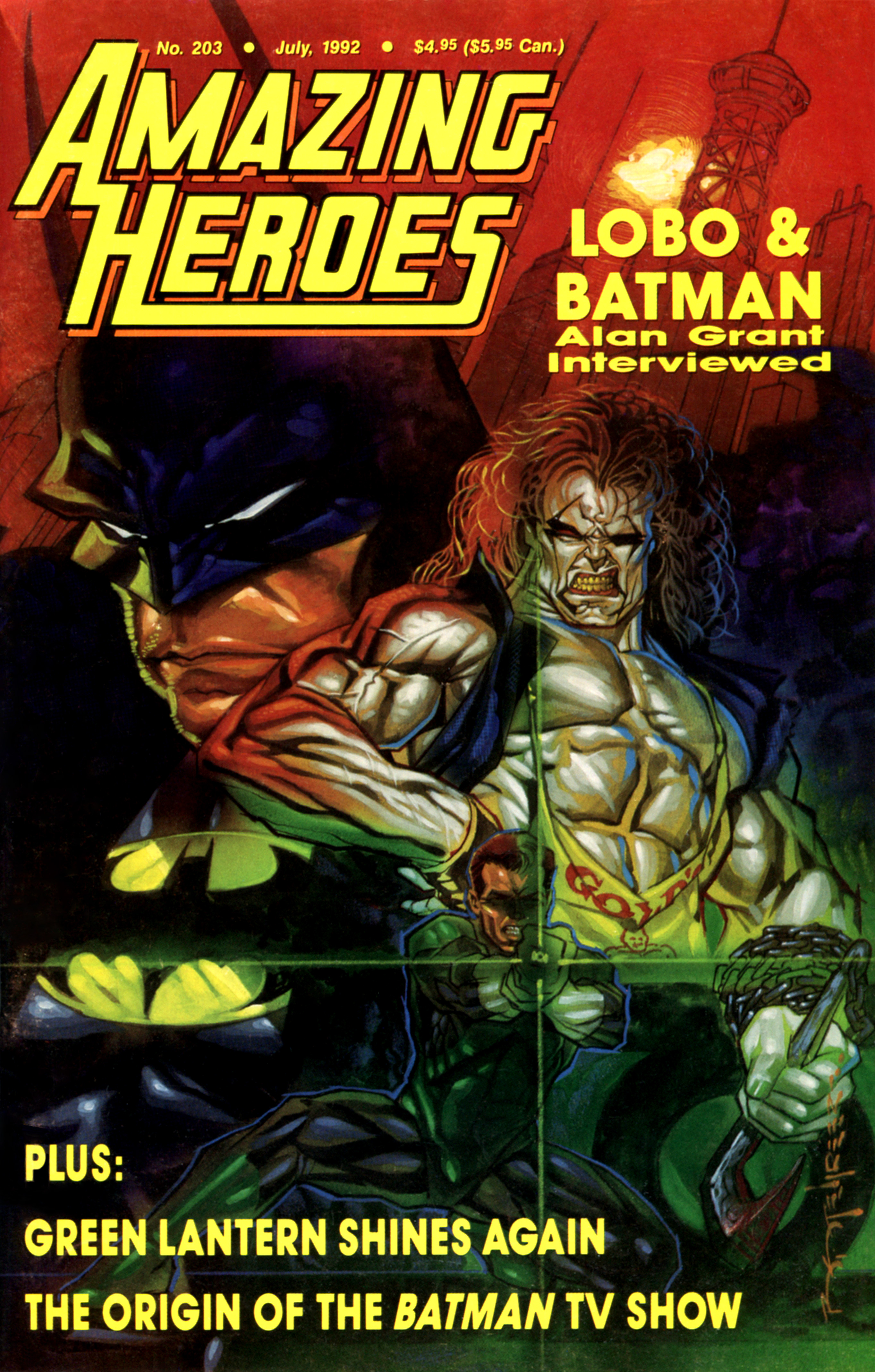 Read online Amazing Heroes comic -  Issue #203 - 1