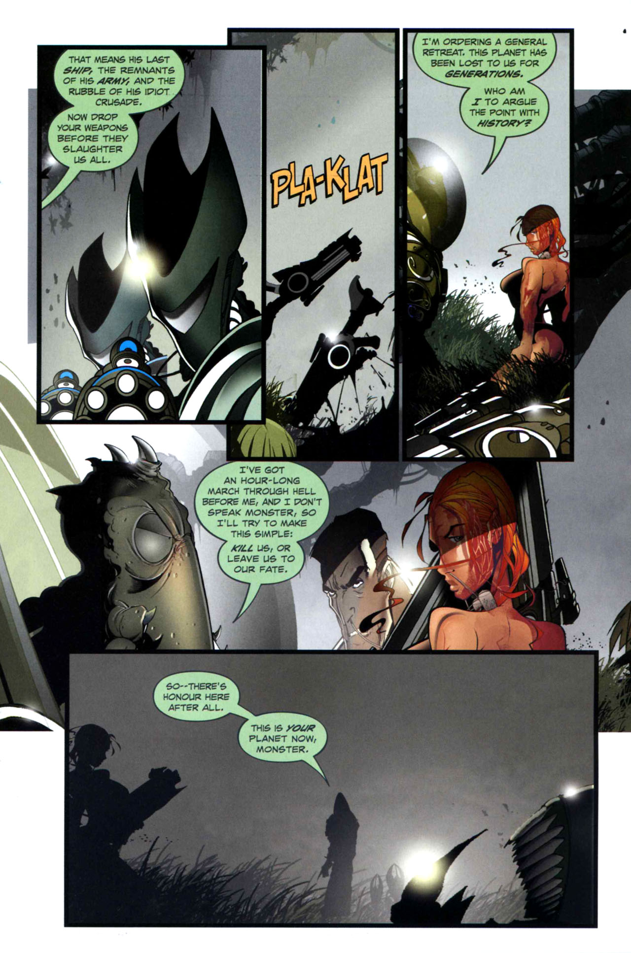 Read online Starship Troopers (2007) comic -  Issue #8 - 23