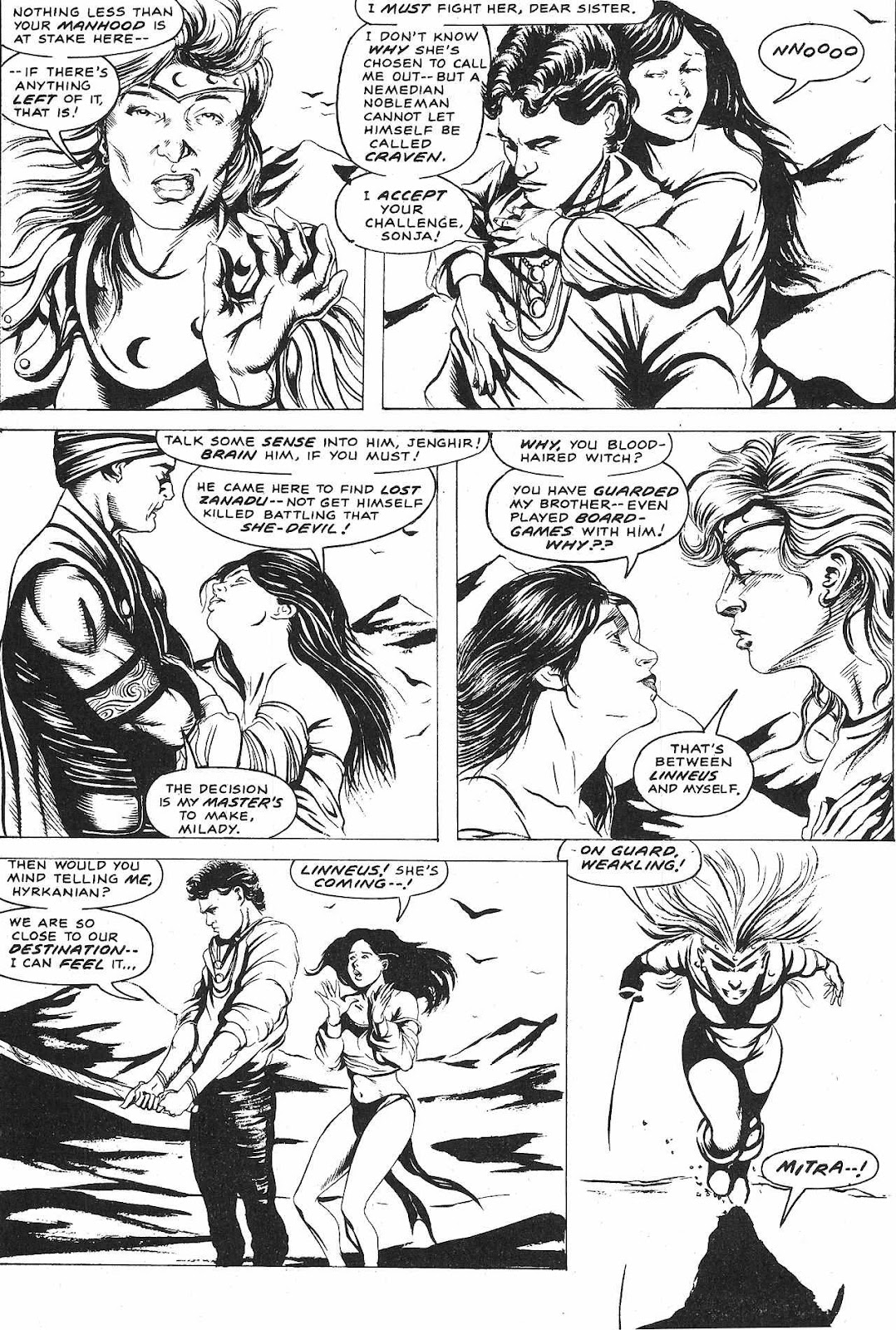The Savage Sword Of Conan issue 209 - Page 54