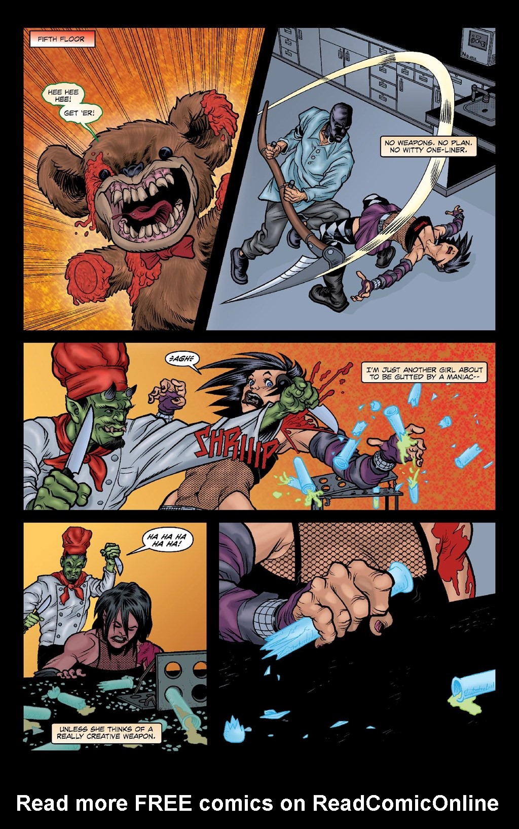 Read online Hack/Slash Deluxe comic -  Issue # TPB 1 (Part 4) - 7
