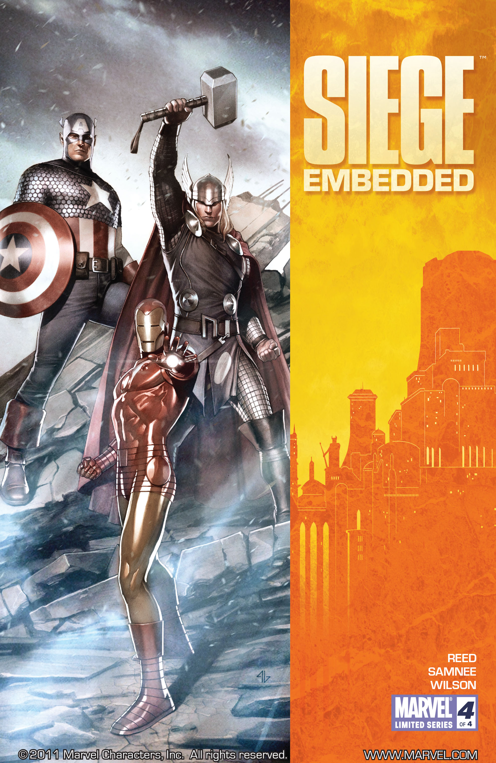 Read online Siege: Embedded comic -  Issue #4 - 1