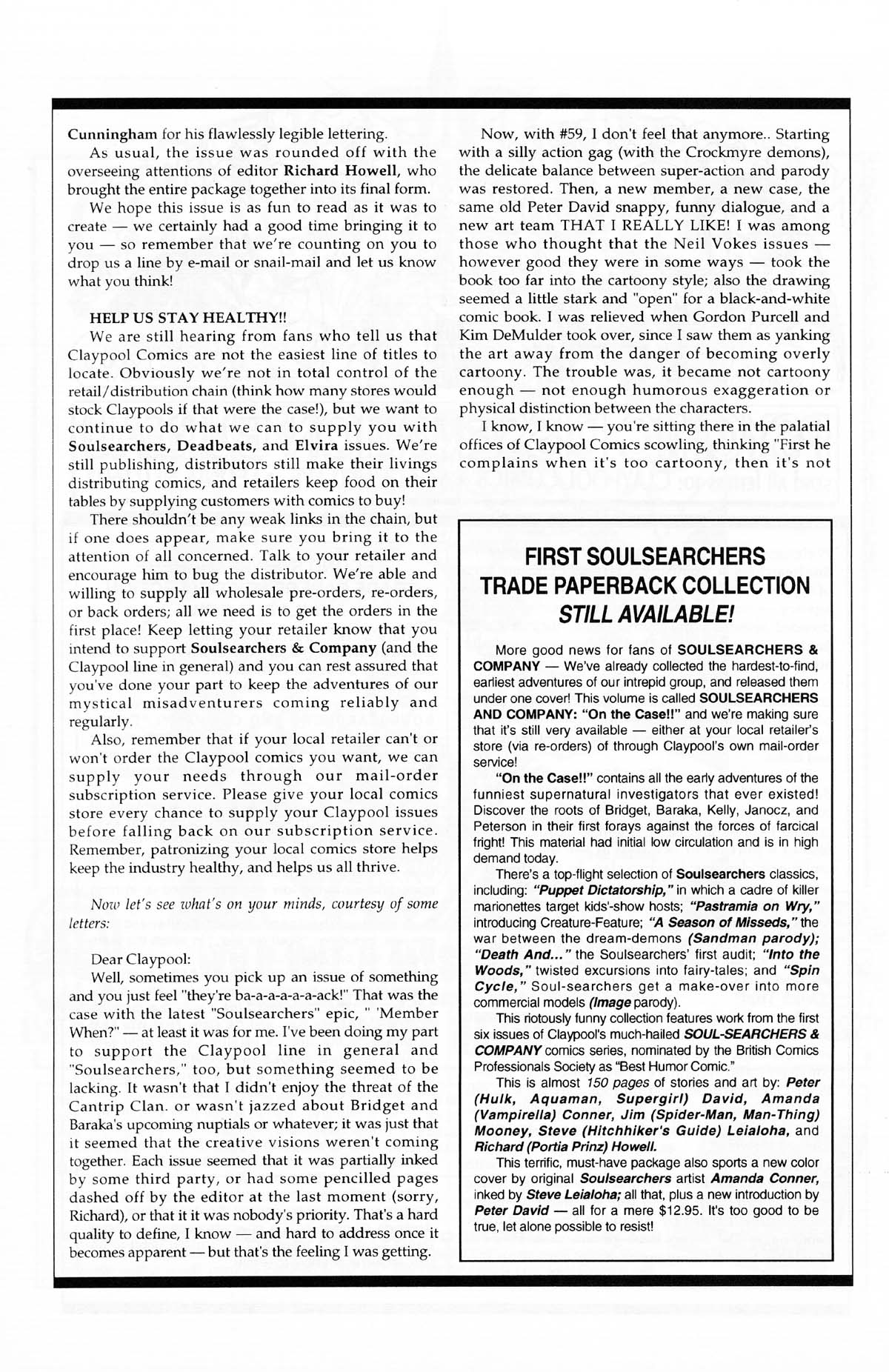 Read online Soulsearchers and Company comic -  Issue #60 - 28