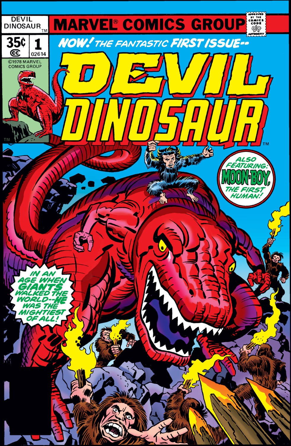 Read online Devil Dinosaur comic -  Issue #1 - 1