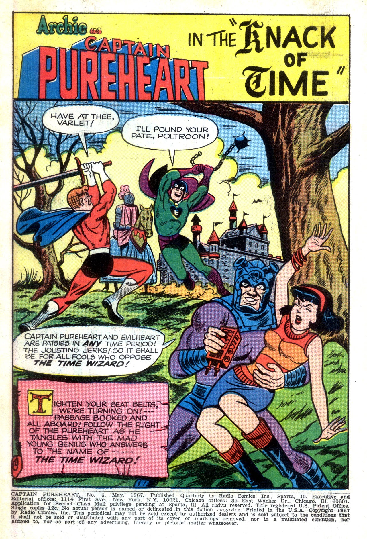 Read online Archie as Captain Pureheart comic -  Issue #4 - 3