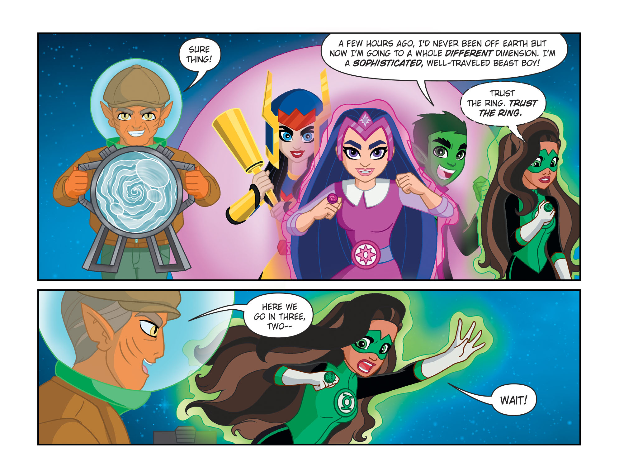 Read online DC Super Hero Girls: Spaced Out comic -  Issue #7 - 5