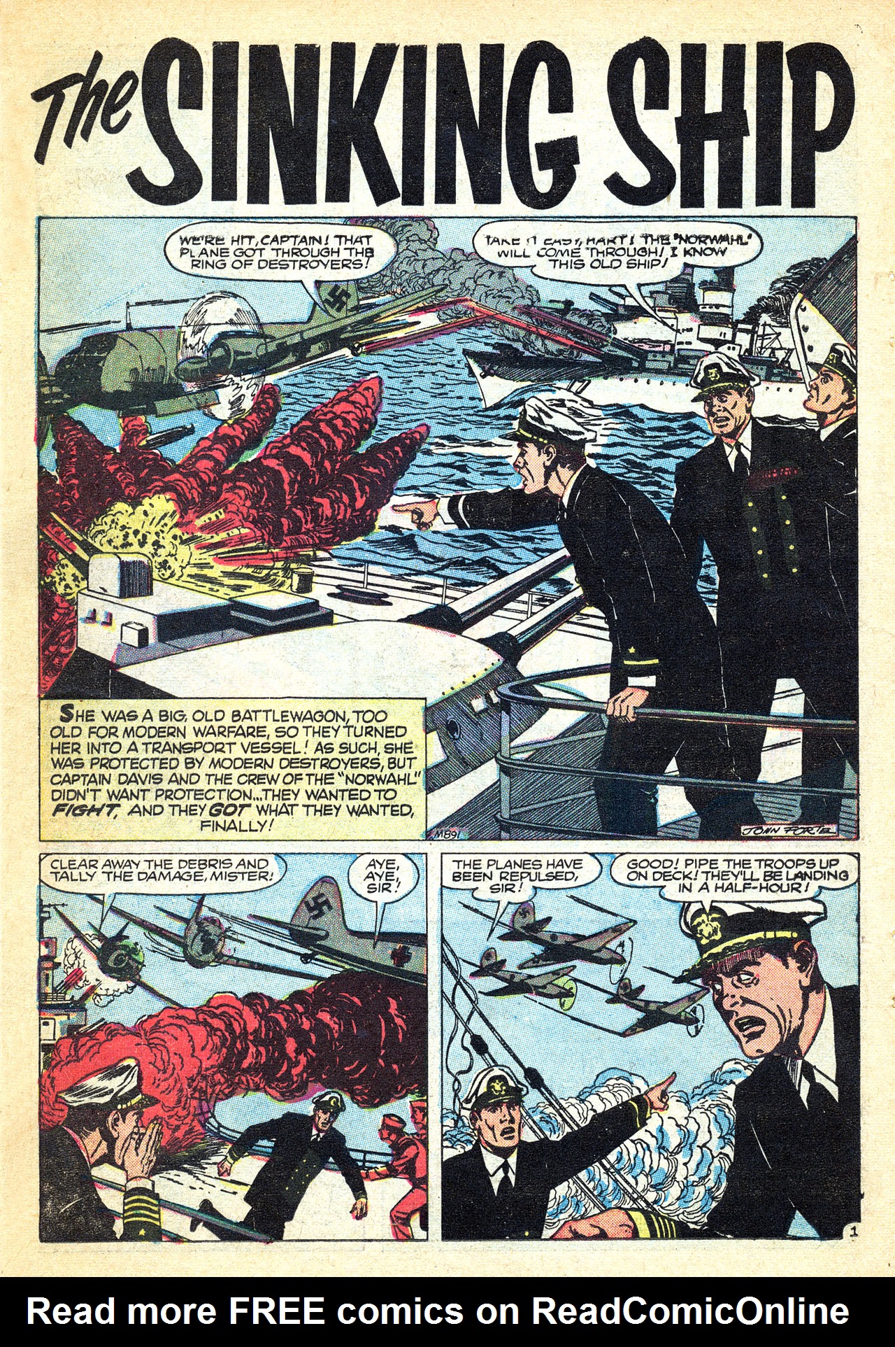 Read online Navy Combat comic -  Issue #20 - 14
