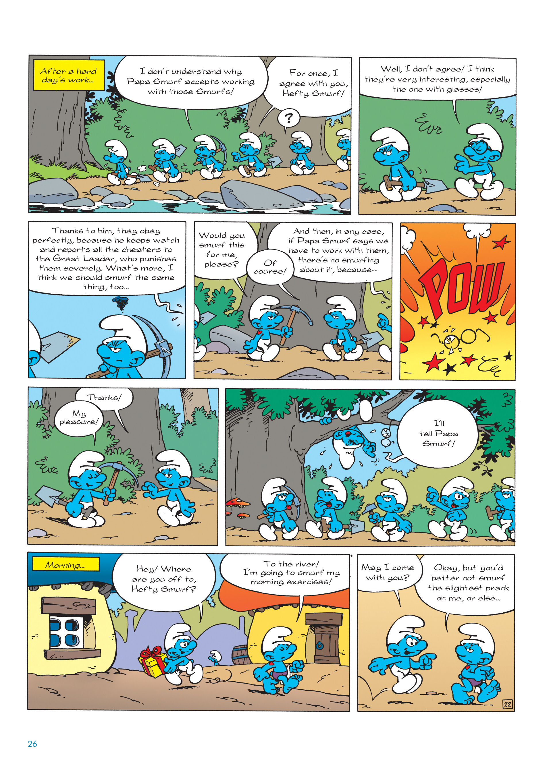 Read online The Smurfs comic -  Issue #22 - 27
