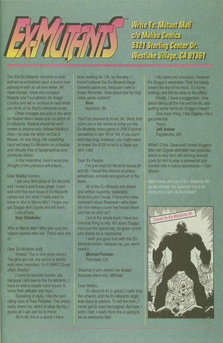 Read online Ex-Mutants comic -  Issue #4 - 30