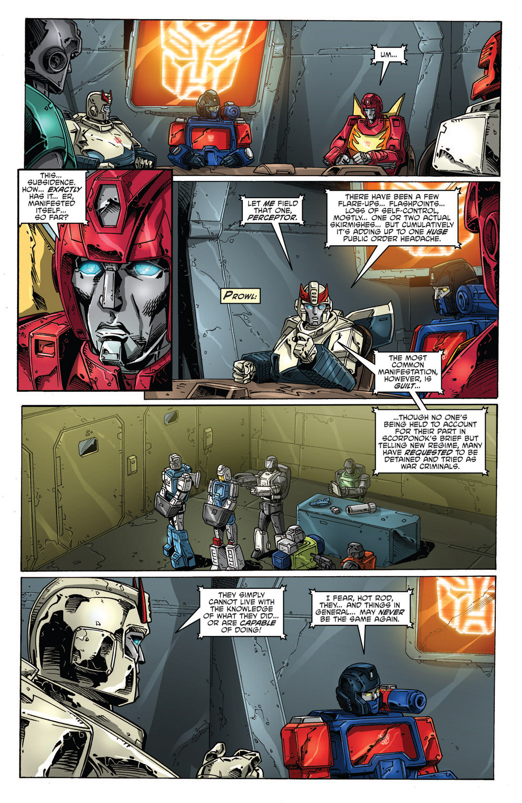 Read online The Transformers: Regeneration One comic -  Issue #91 - 10