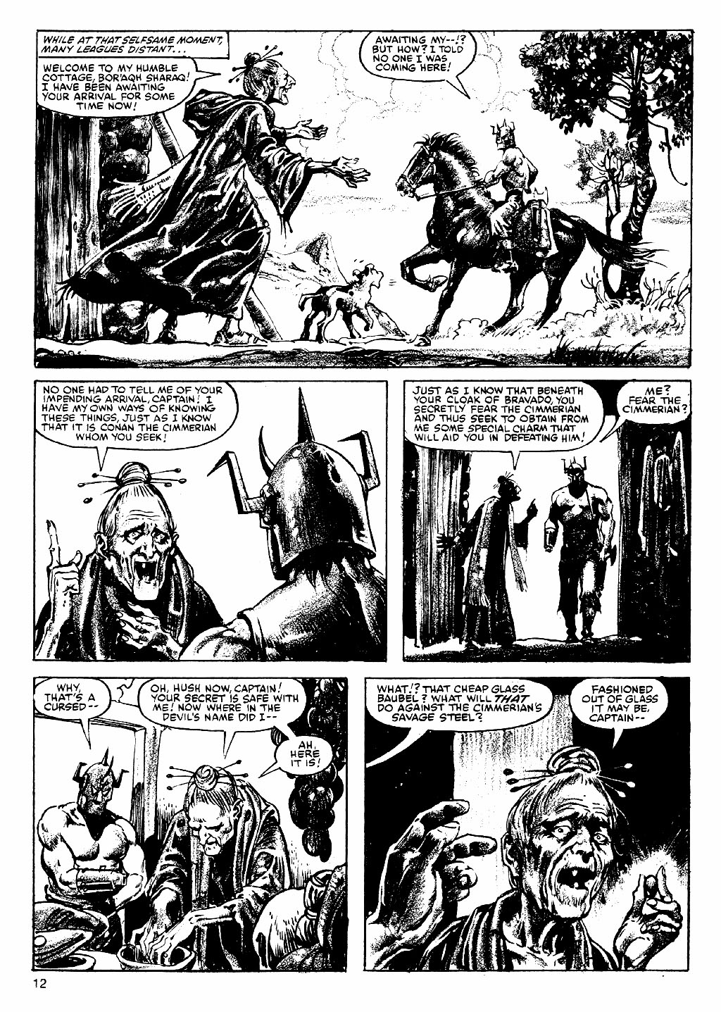Read online The Savage Sword Of Conan comic -  Issue #83 - 12
