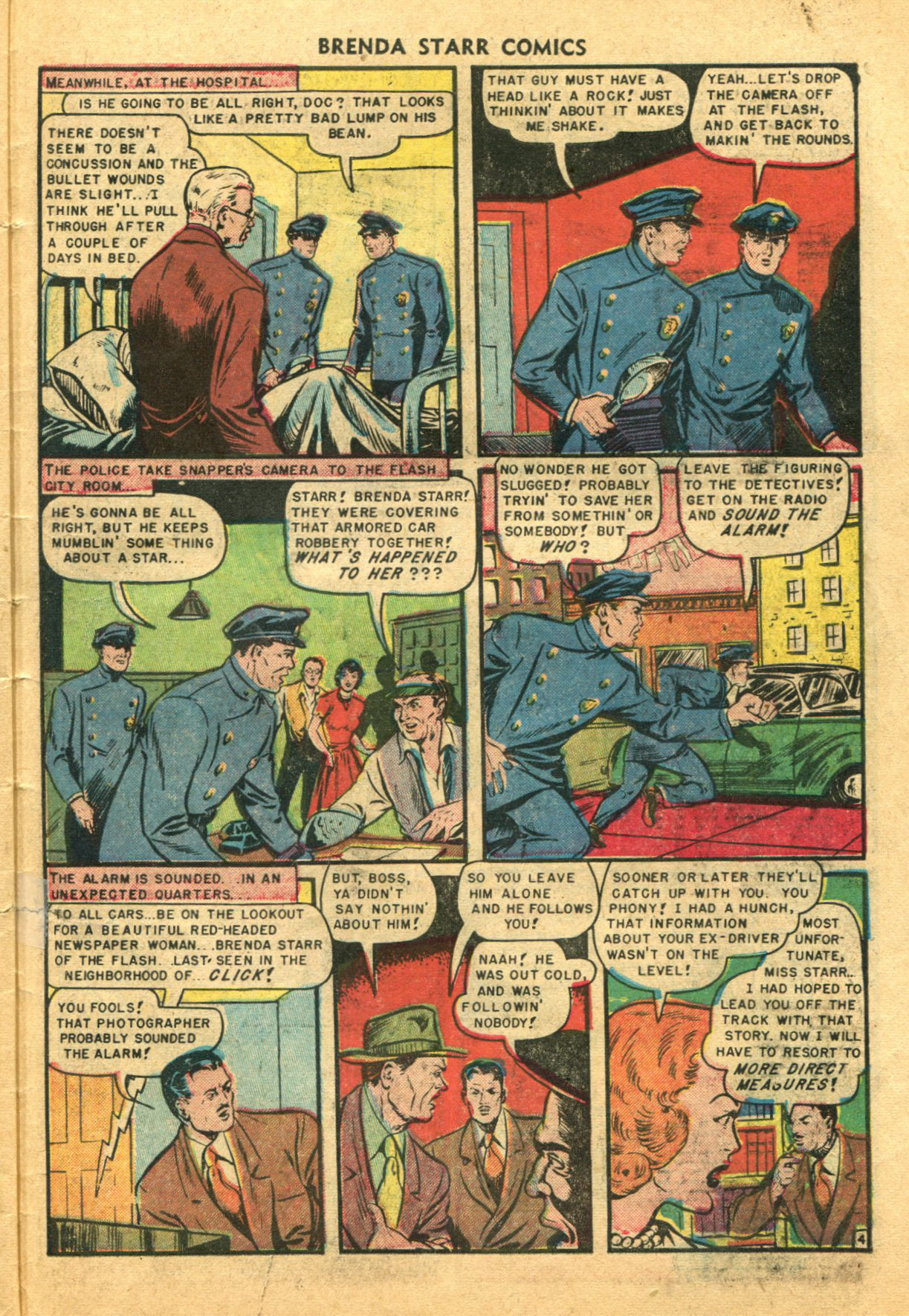 Read online Brenda Starr (1948) comic -  Issue #9 - 31