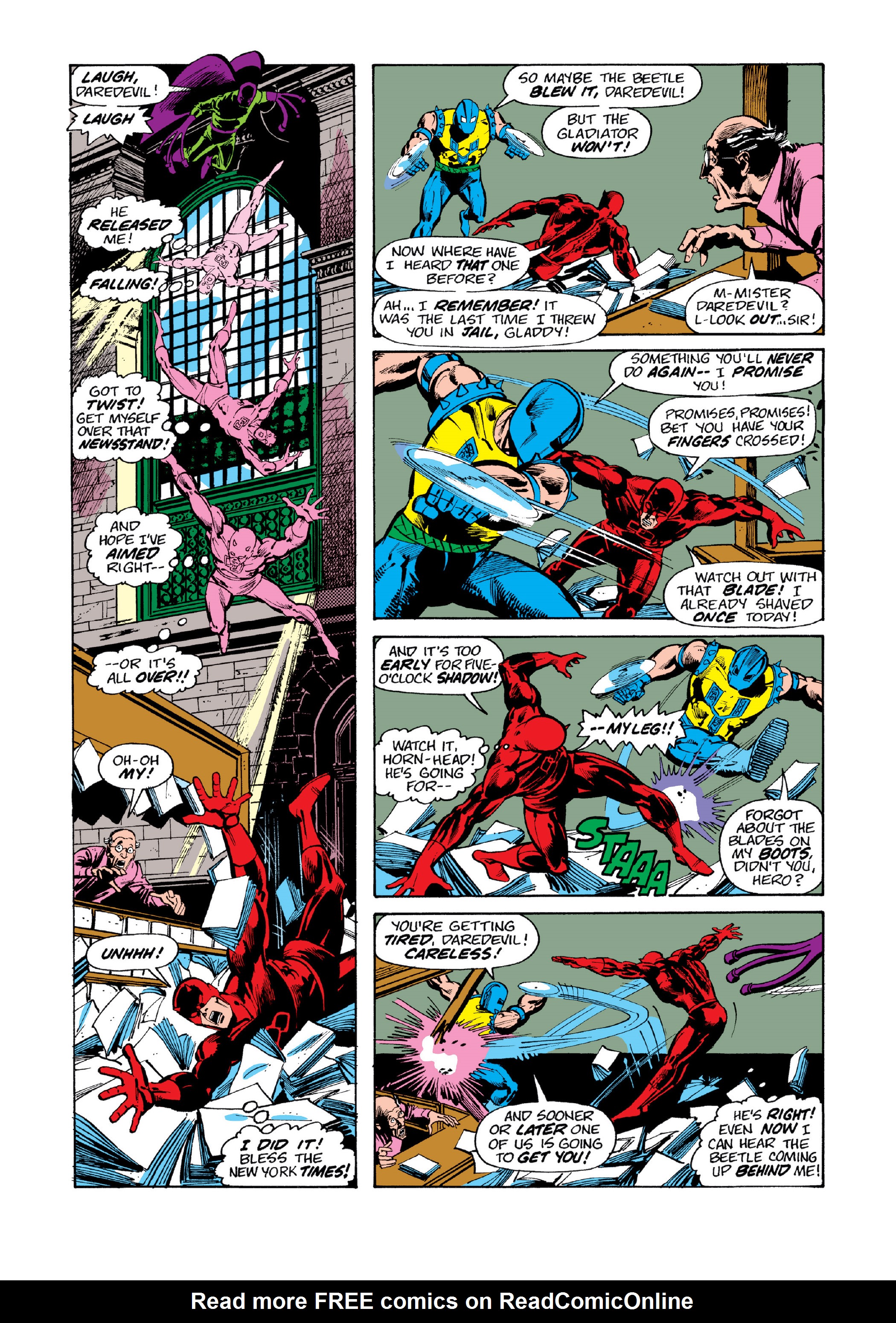 Read online Marvel Masterworks: Daredevil comic -  Issue # TPB 13 (Part 3) - 4