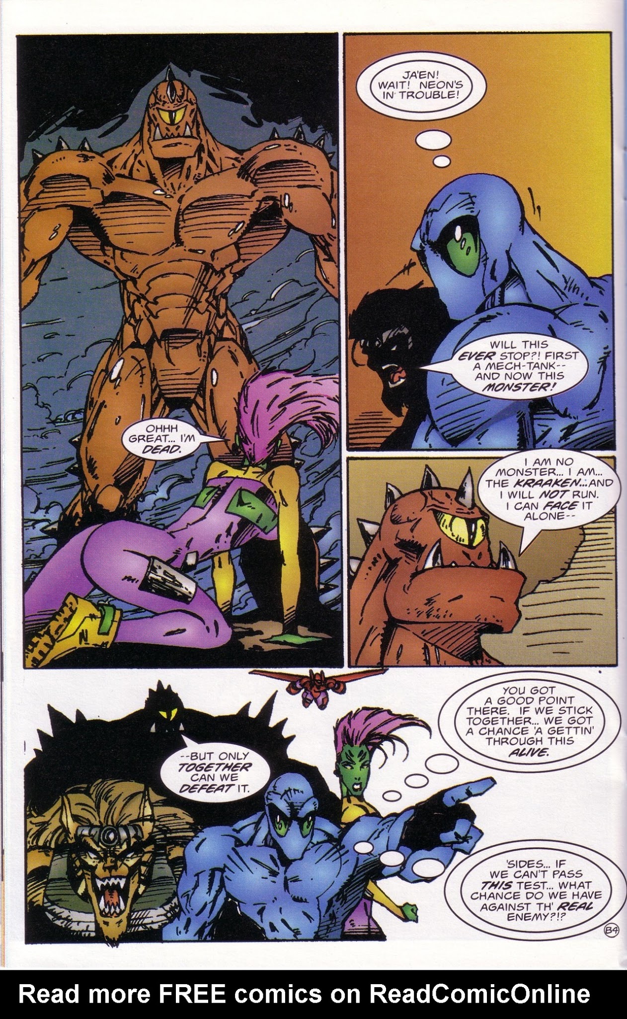 Read online Zen Intergalactic Ninja Color comic -  Issue #5 - 24