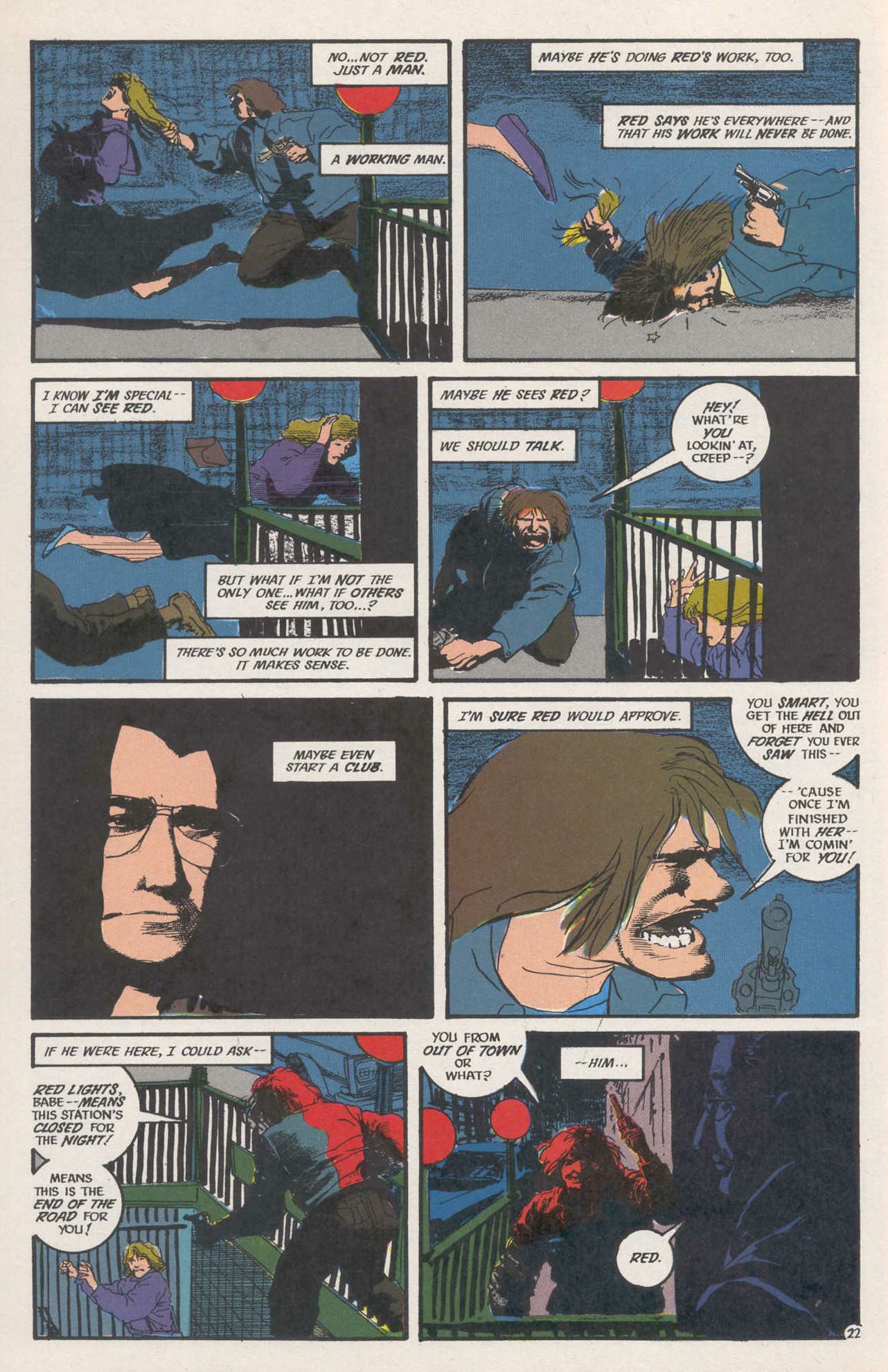 Read online The Shadow (1987) comic -  Issue #8 - 24